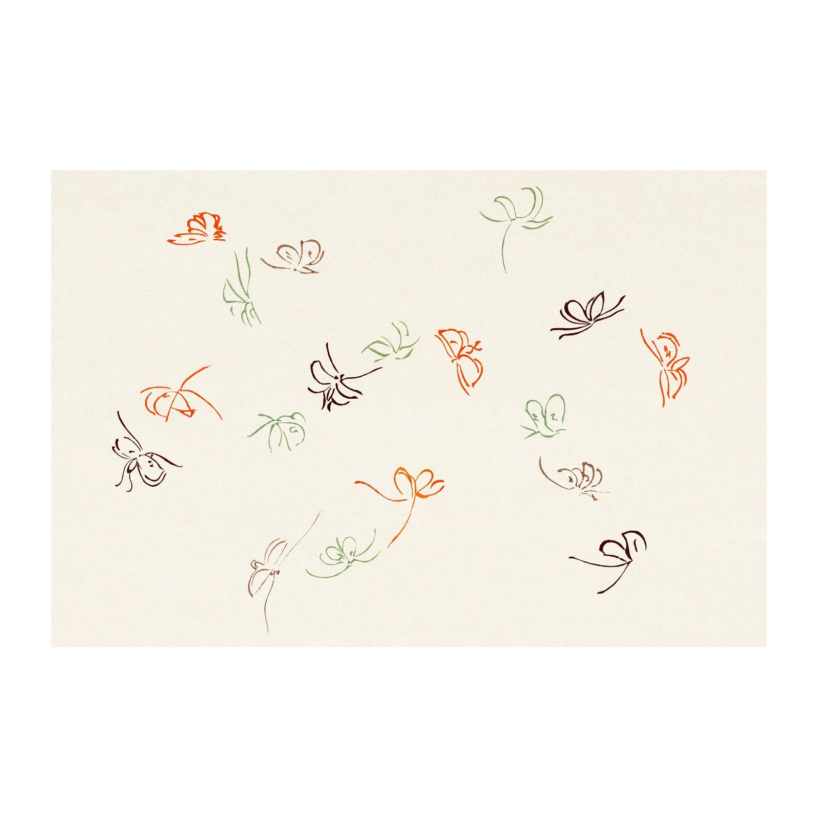 Minimalist Butterfly & Dragonfly Wall Art