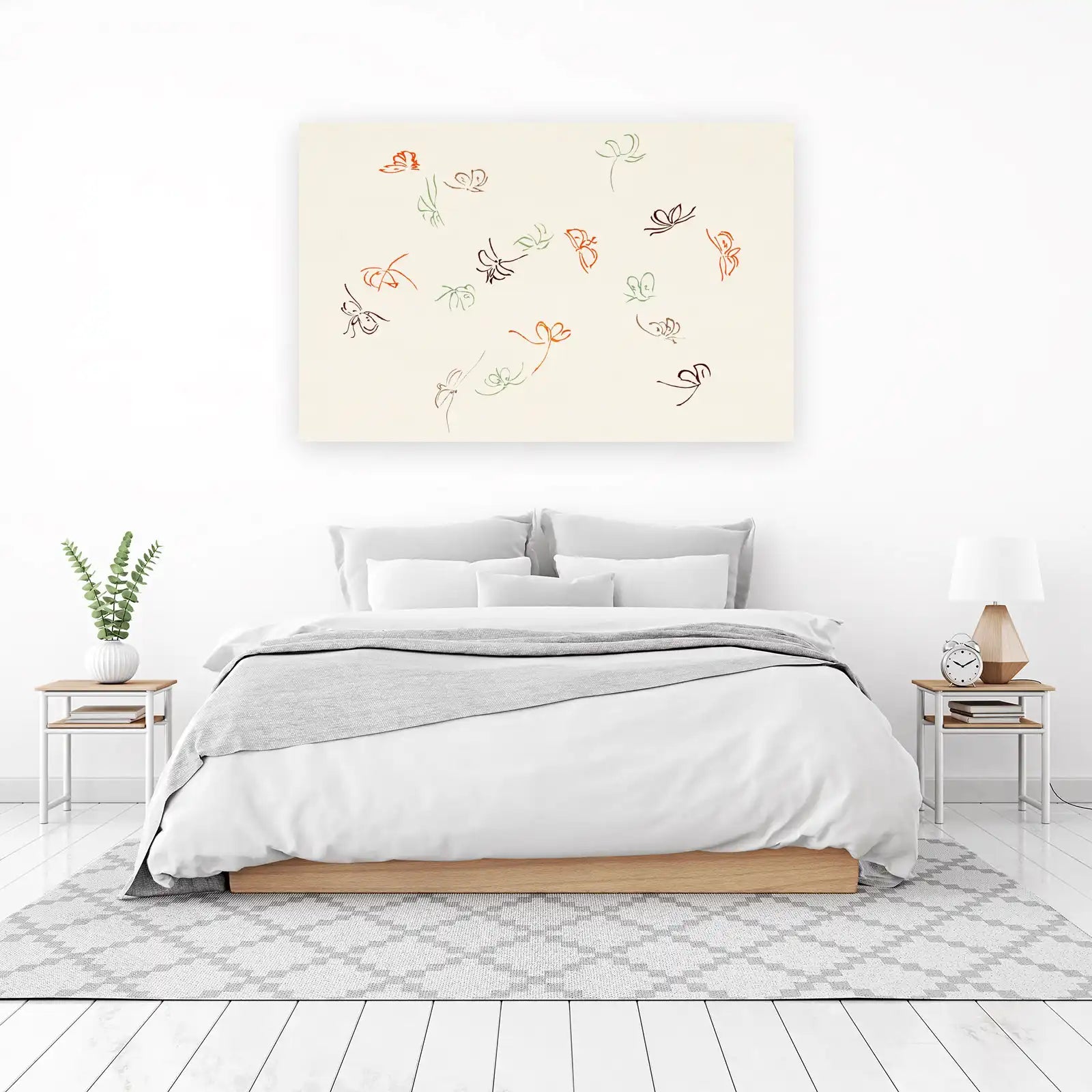 Minimalist Butterfly & Dragonfly Wall Art