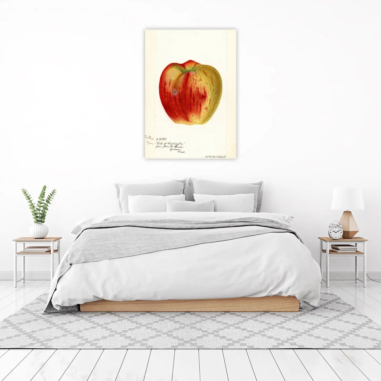 Vintage Apple "Pride of Washington" Wall Art