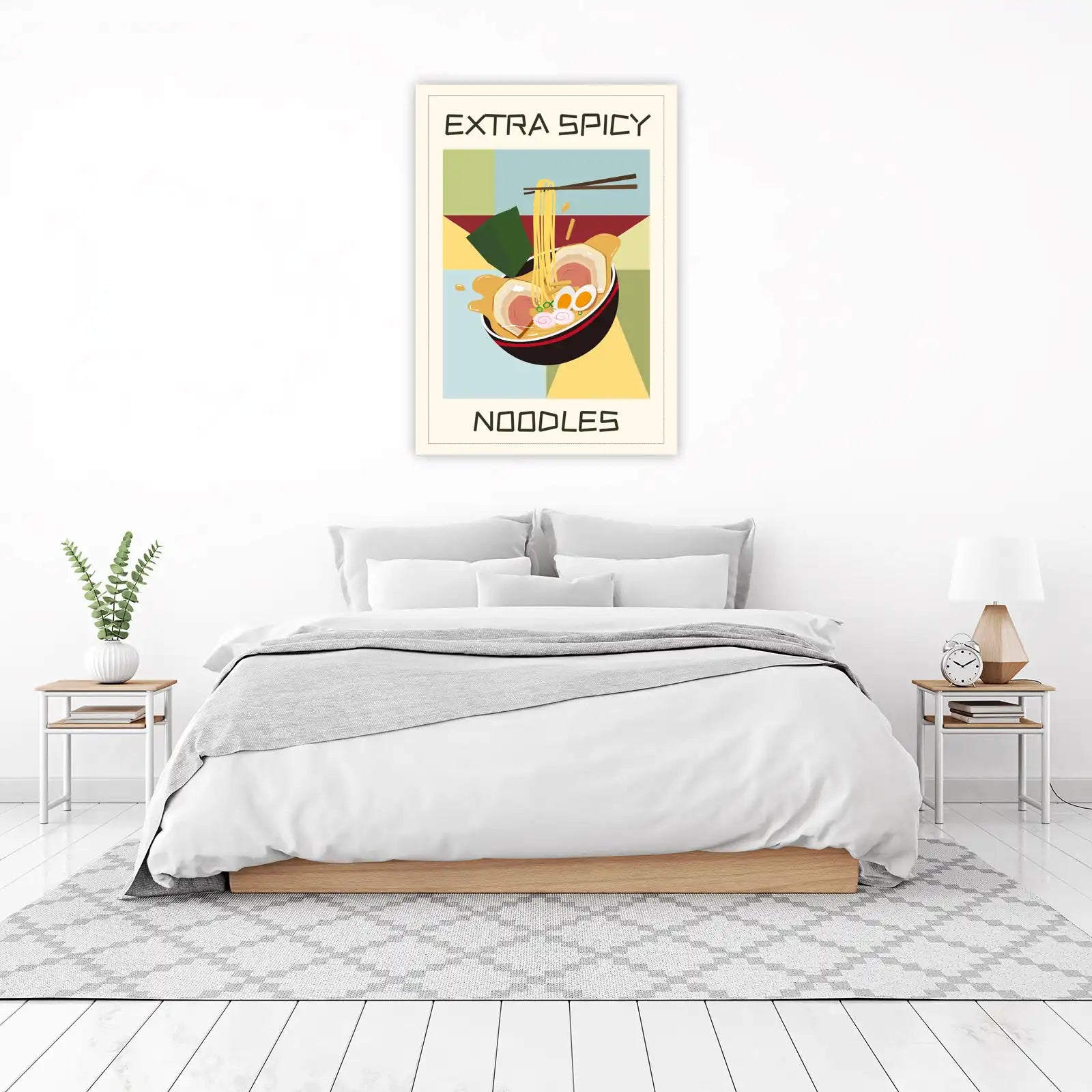 Extra Spicy Ramen Bowl Wall Art