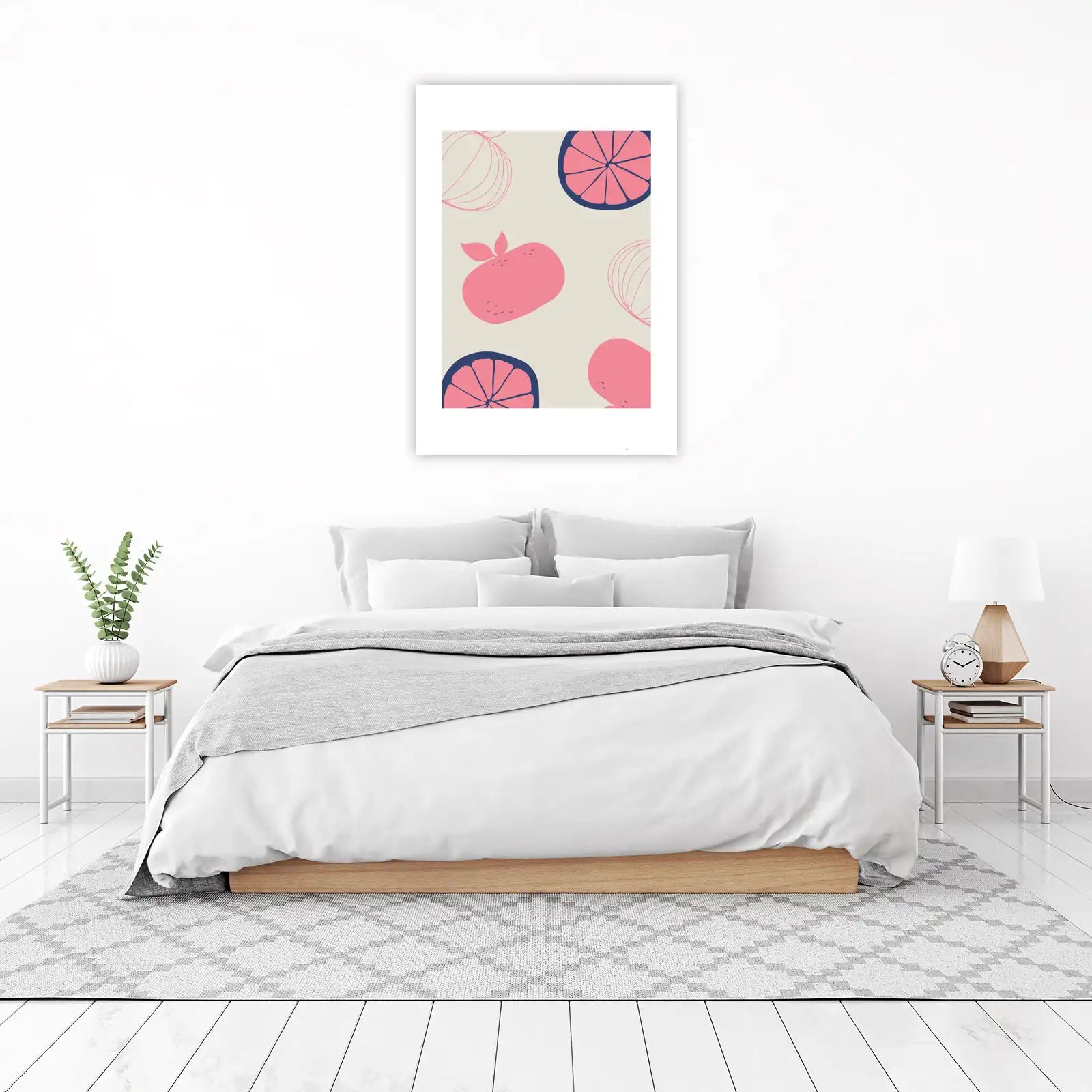 Abstract Citrus Grove Wall Art