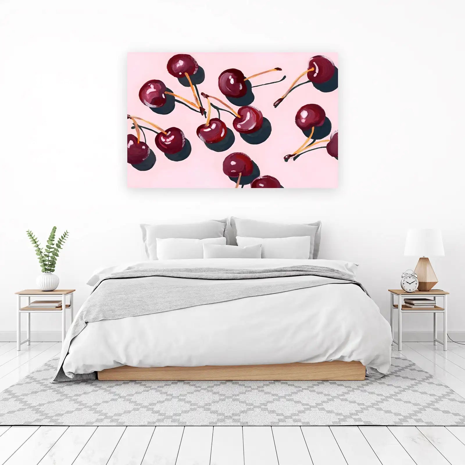 Vibrant Cherry Delight Wall Art Wall Art