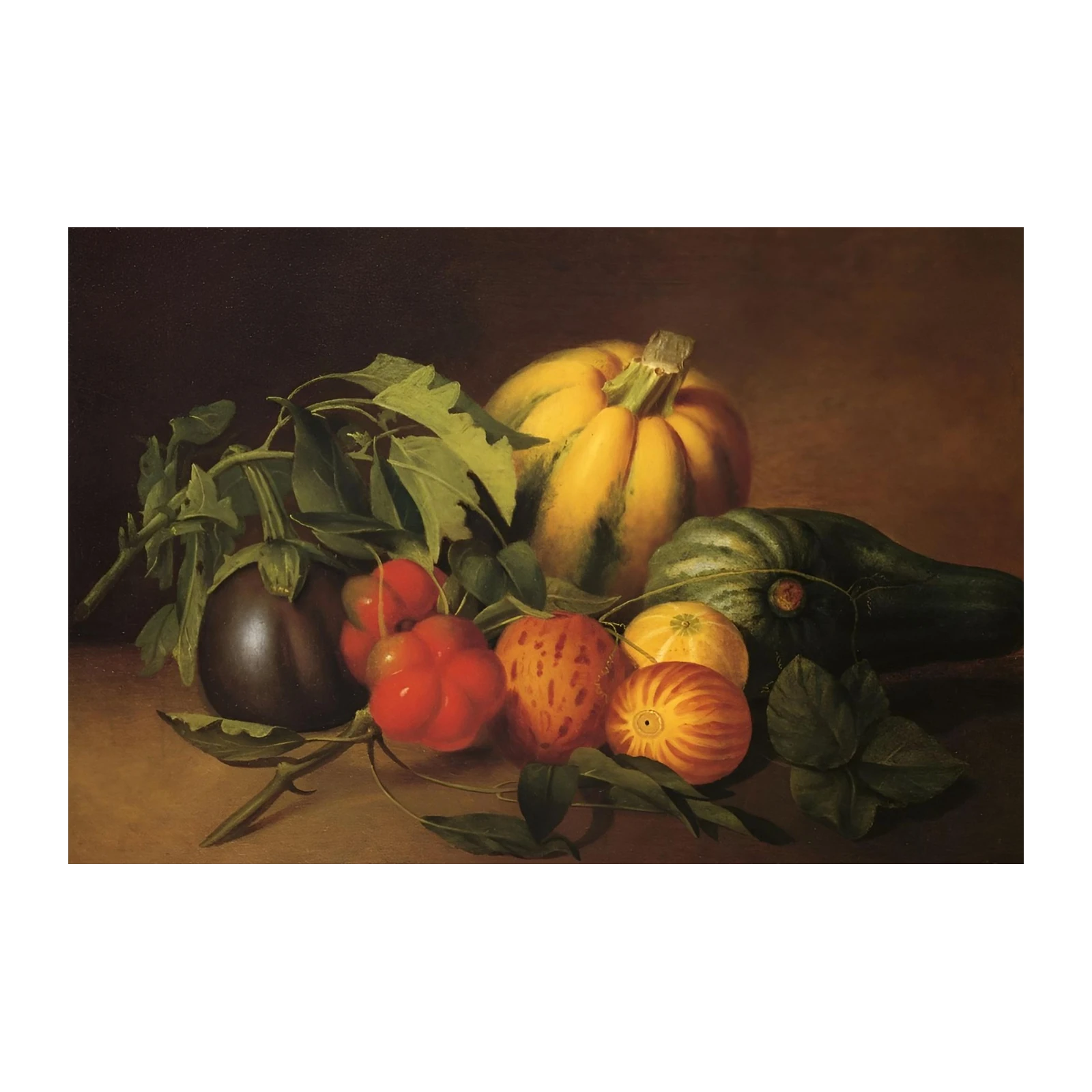 Harvest Bounty Still Life Classic Wall Art