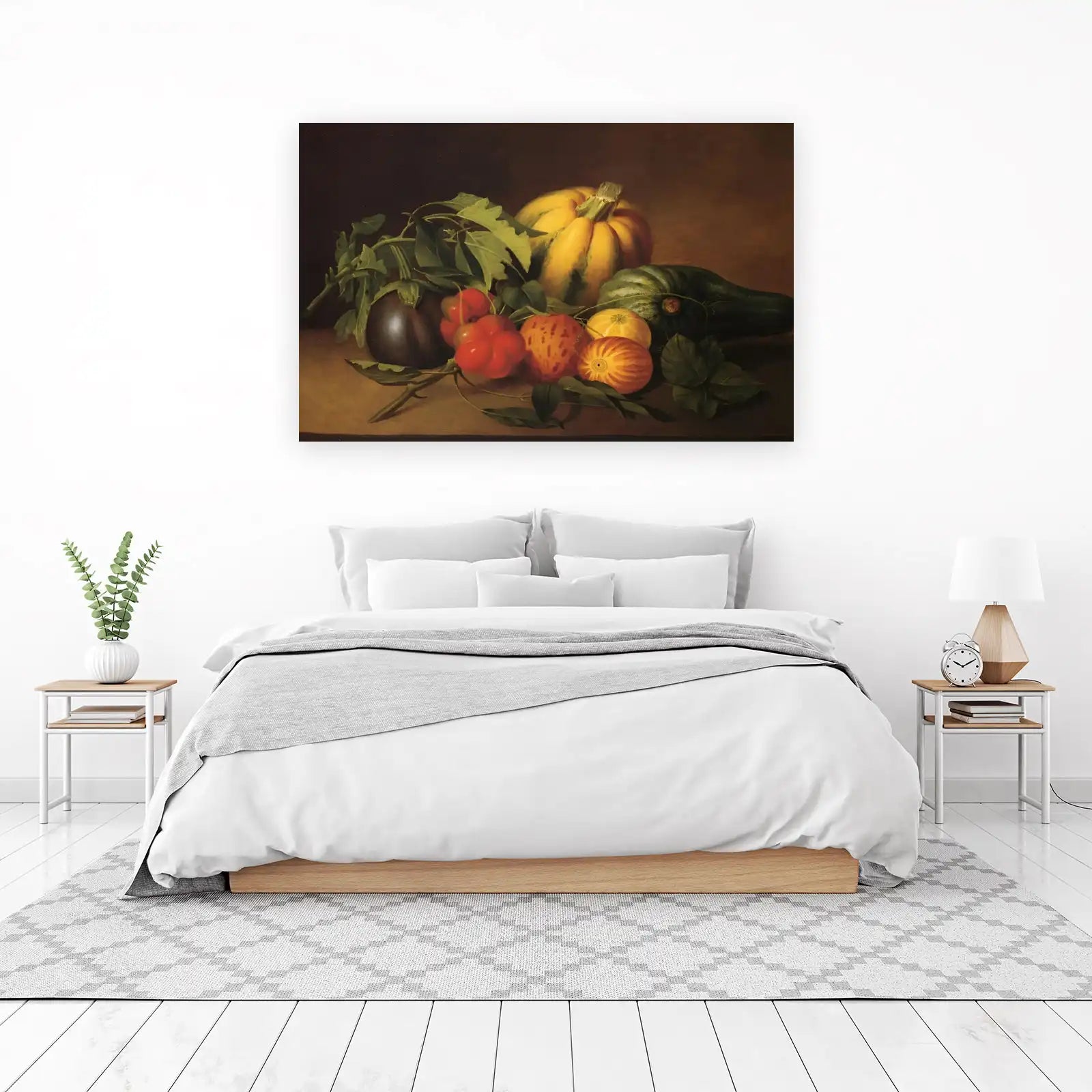 Harvest Bounty Still Life Classic Wall Art
