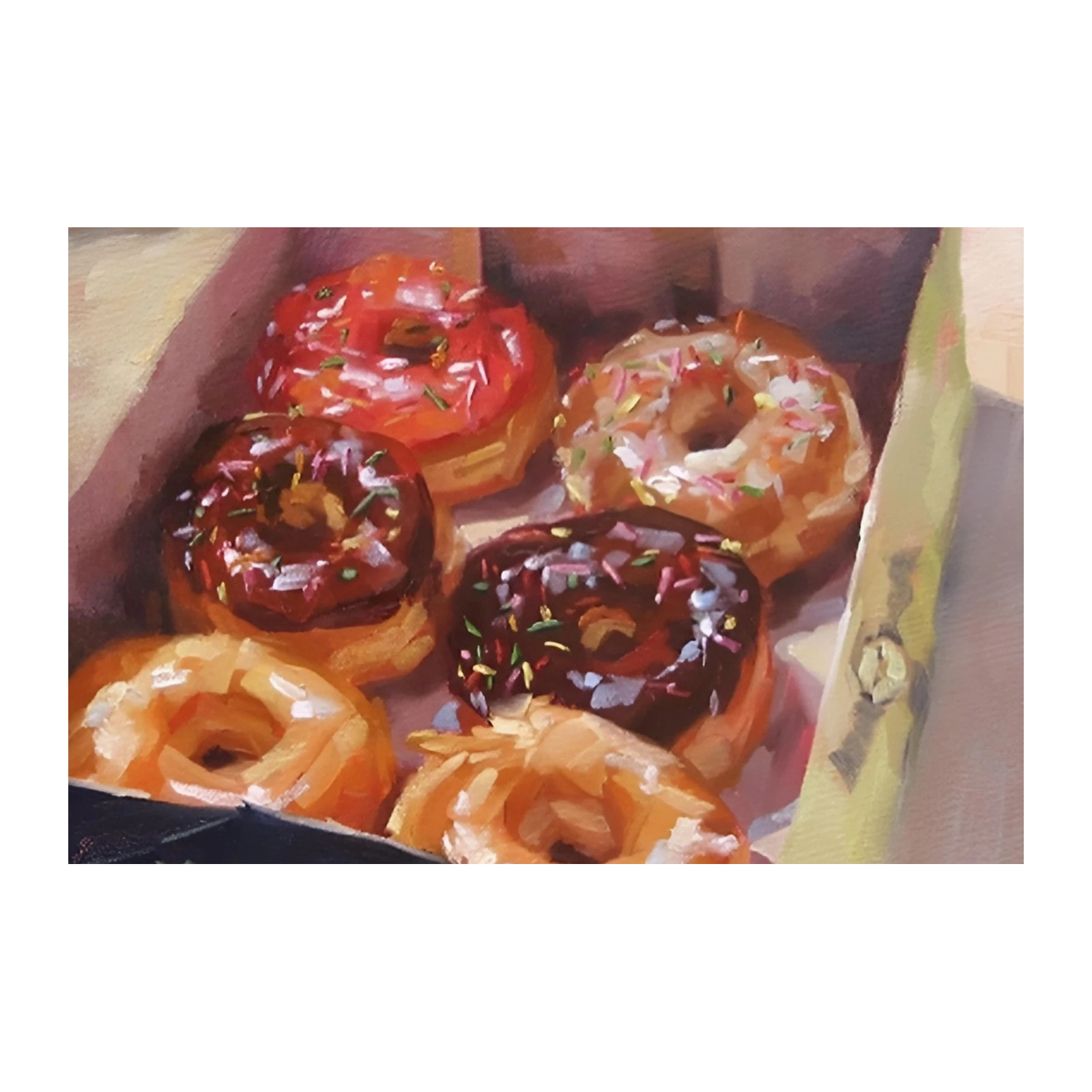 Sweet Delights Donut Art Wall Art