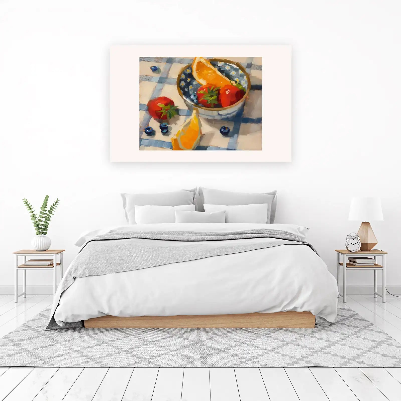 Vibrant Fruit Still Life Wall Art