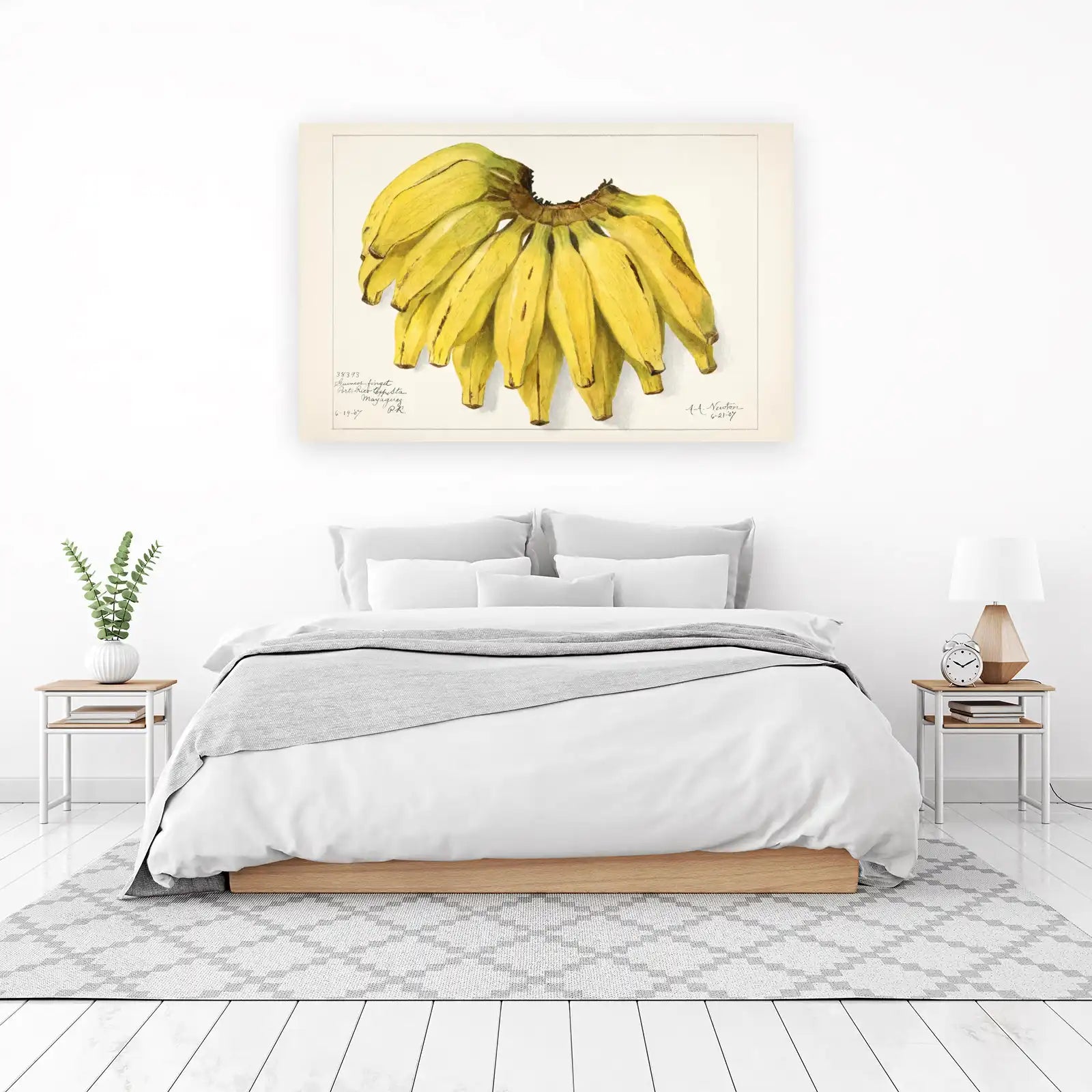 Botanical Banana Bunch Wall Art