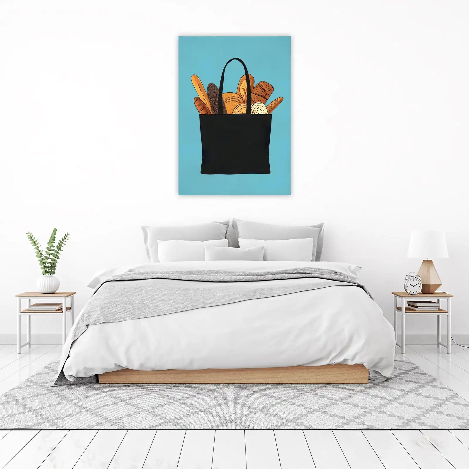 Artisan Bread Tote Wall Art
