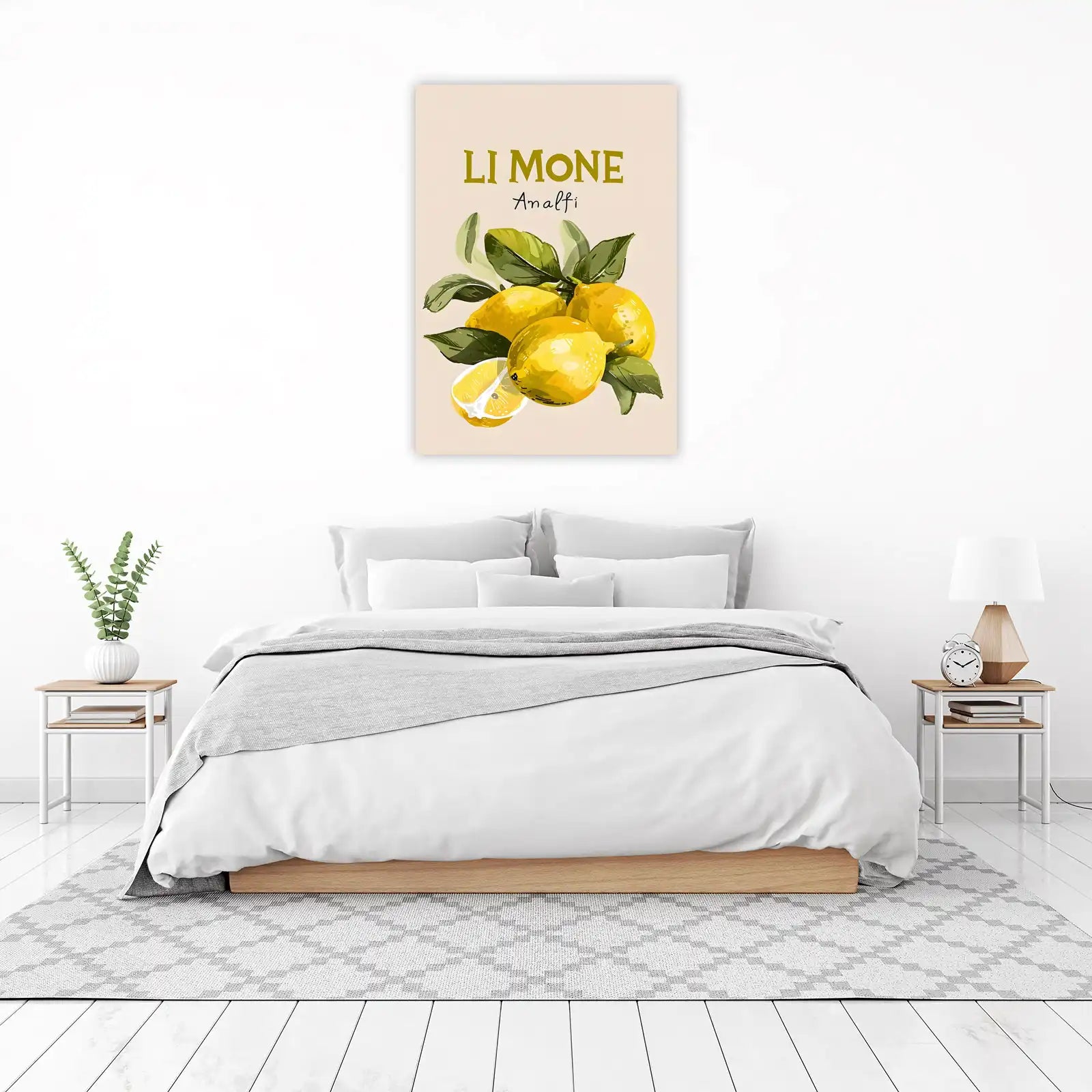 Vibrant Amalfi Lemon Art Wall Art