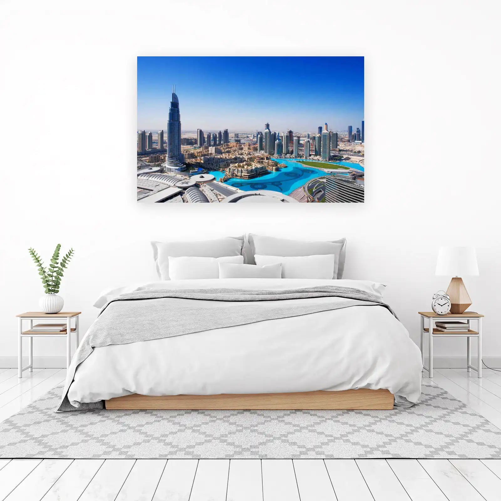 Dubai Skyline & Burj Khalifa Wall Art