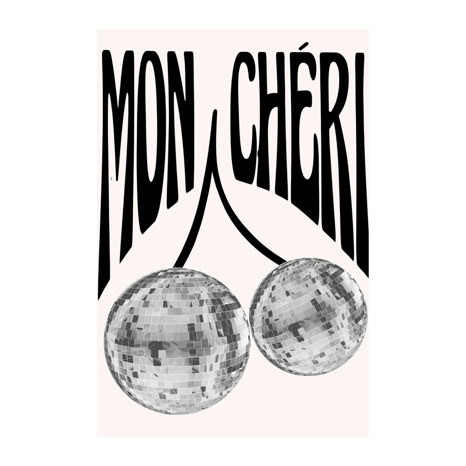 Mon Cheri Disco Cherry Wall Art
