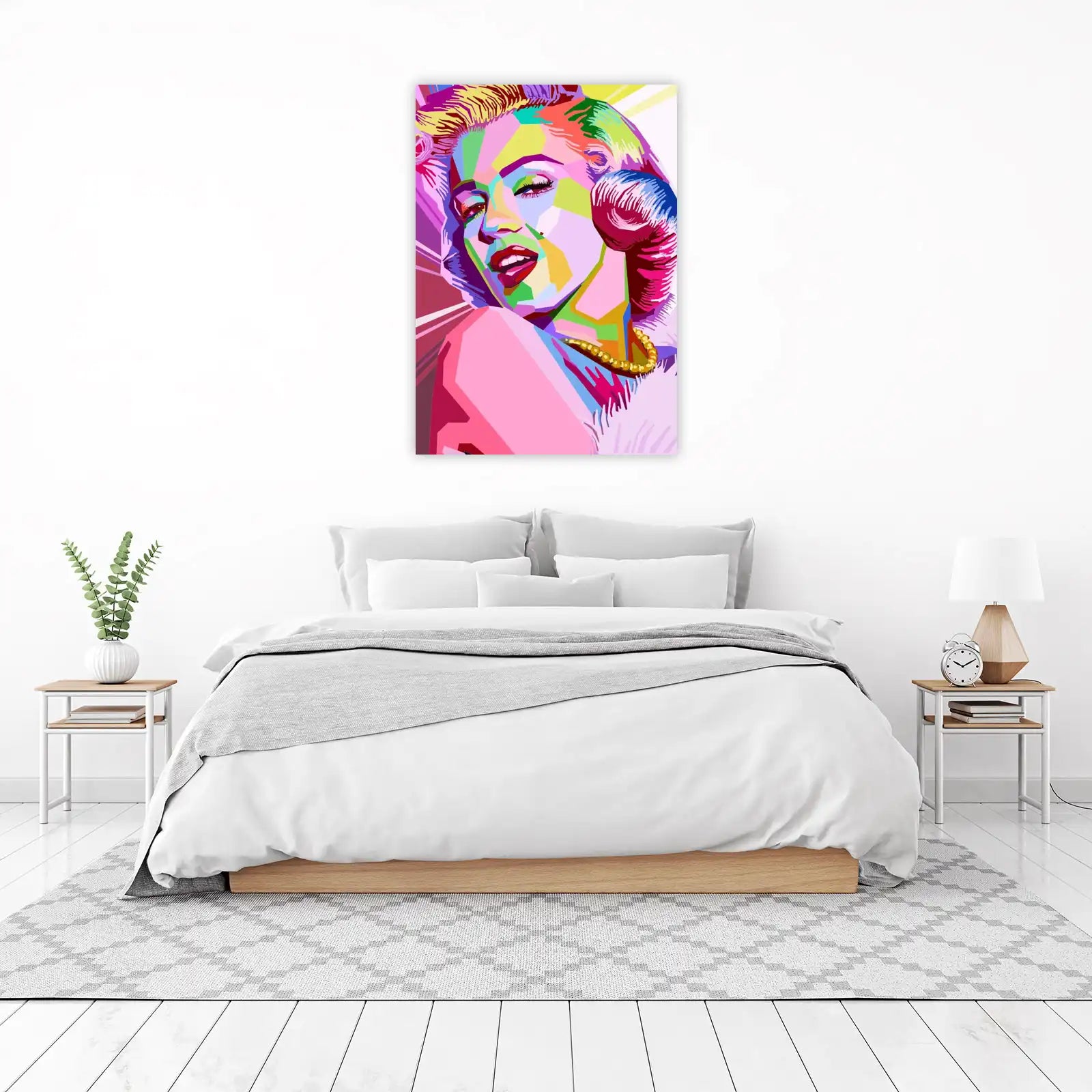 Vibrant Marilyn Monroe Pop Art Wall Art