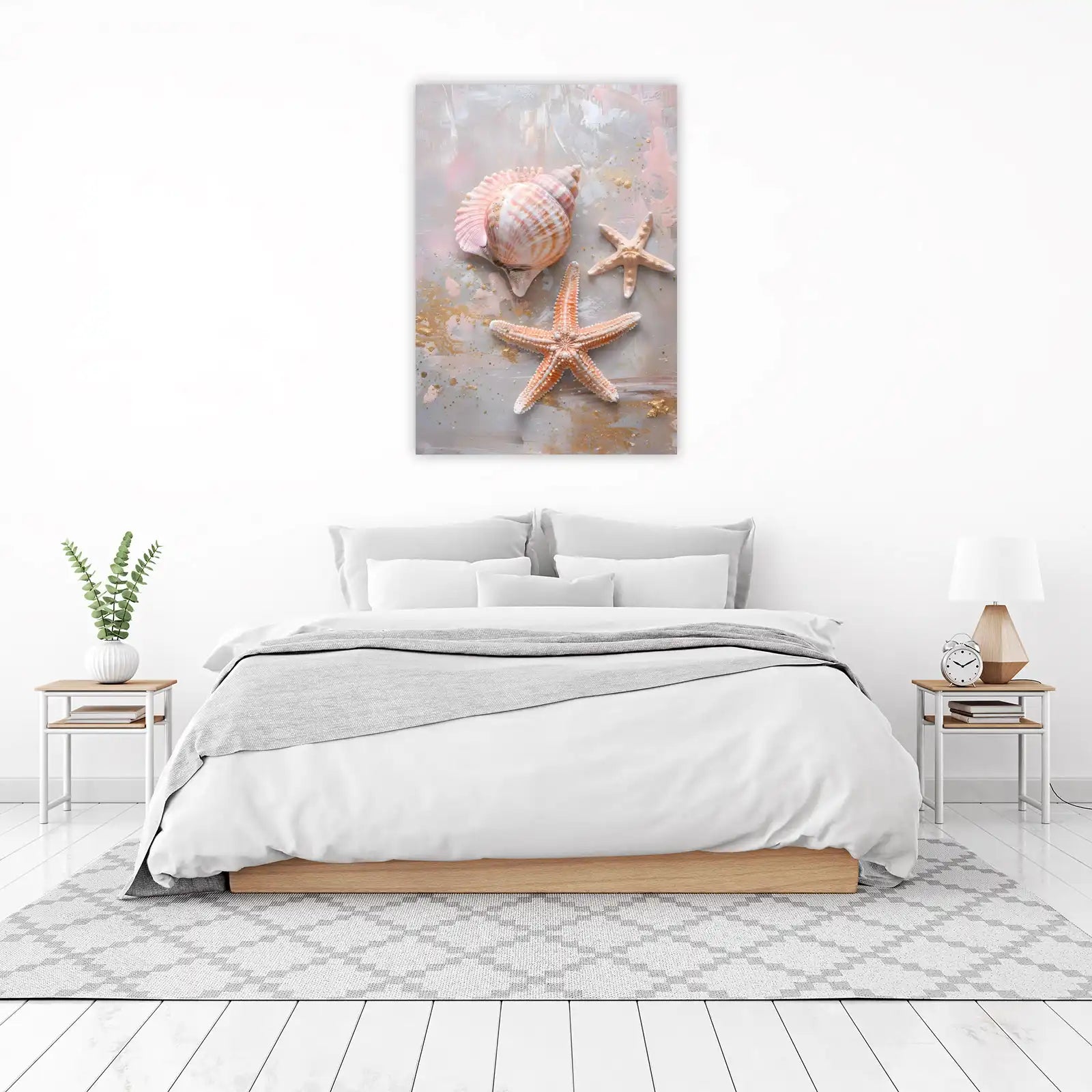 Seashells & Starfish Beach Bliss Wall Art