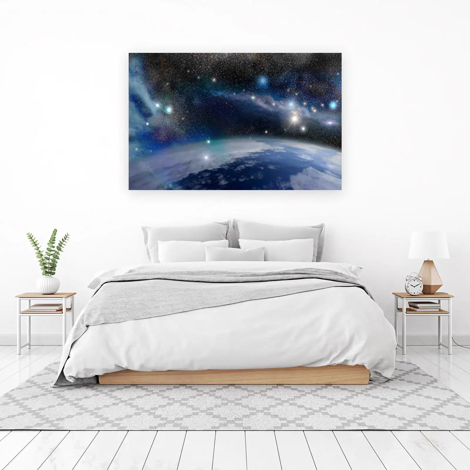 Cosmic Wonder Earth View Wall Art