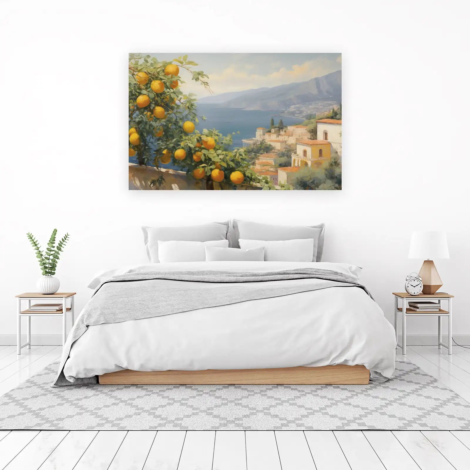 Amalfi Coast Lemon Grove Wall Art