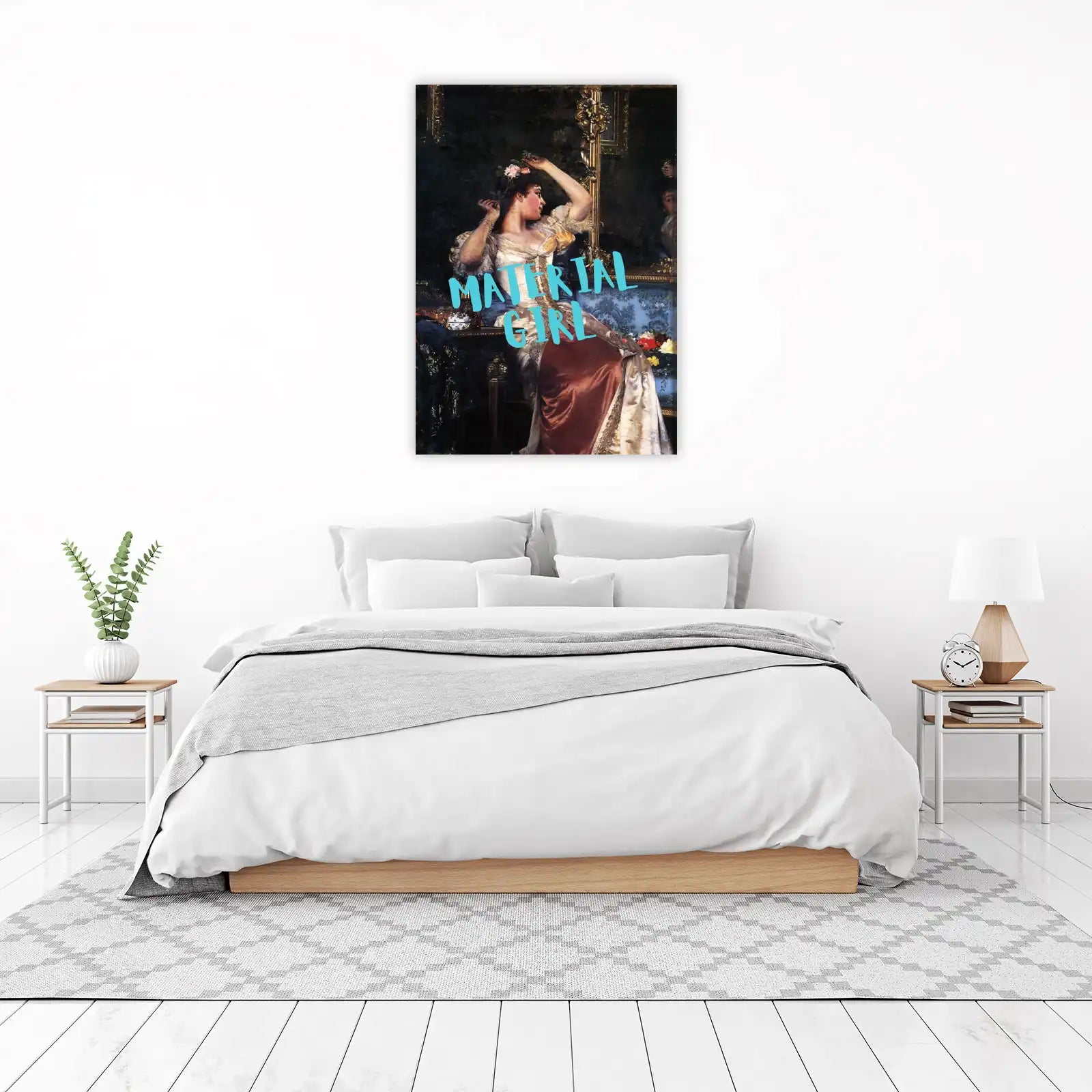 Material Girl Victorian Portrait Wall Art