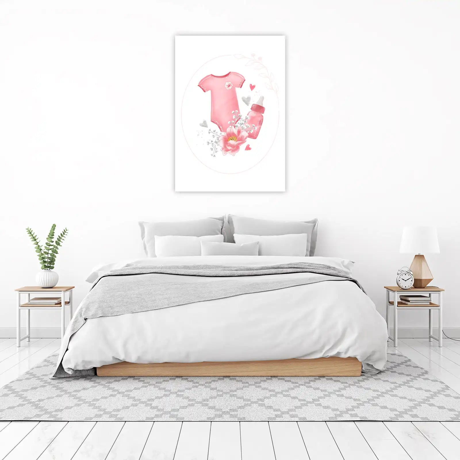 Sweet Baby Girl Dreams Wall Art
