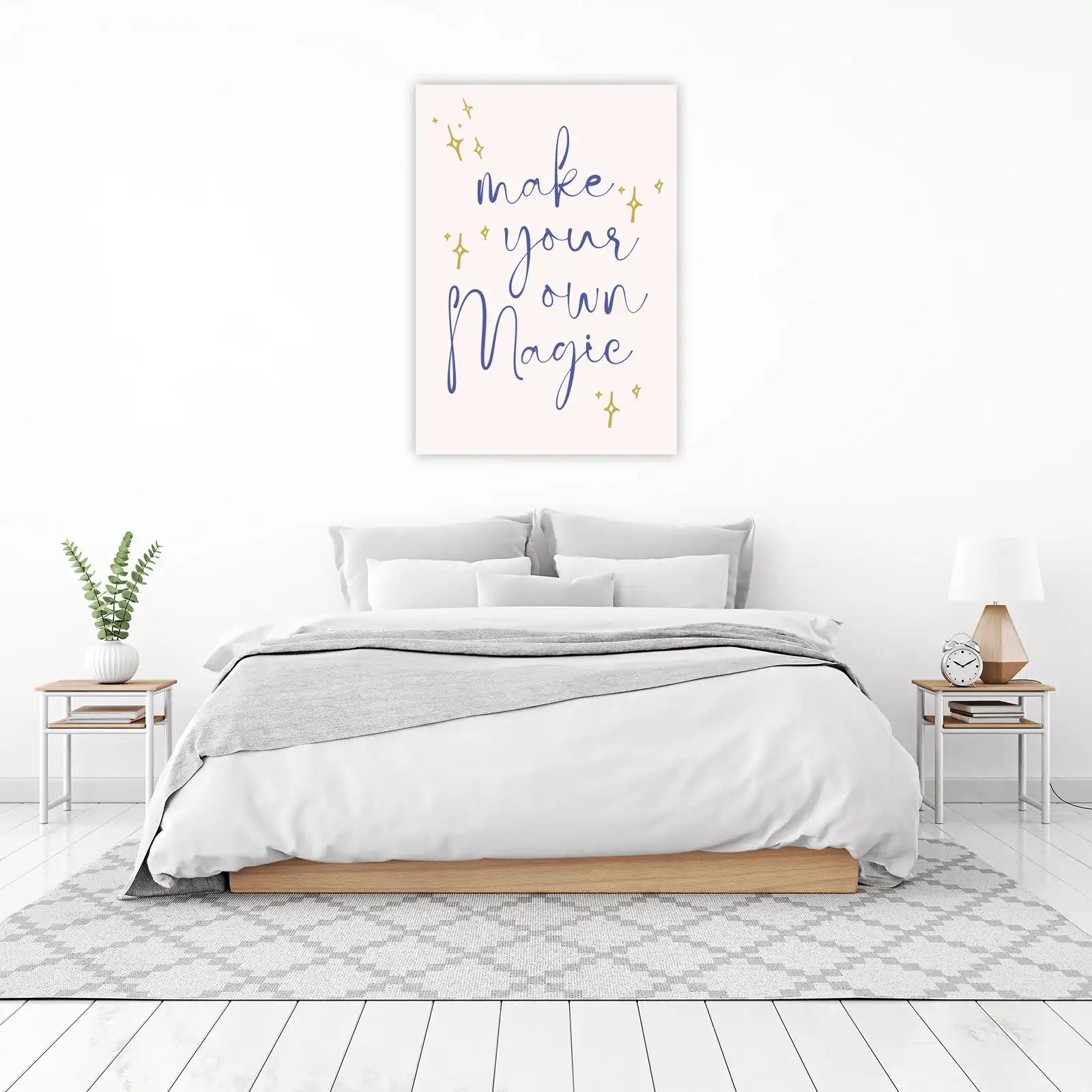 Make Your Own Magic Inspirational Quotes Wall Art