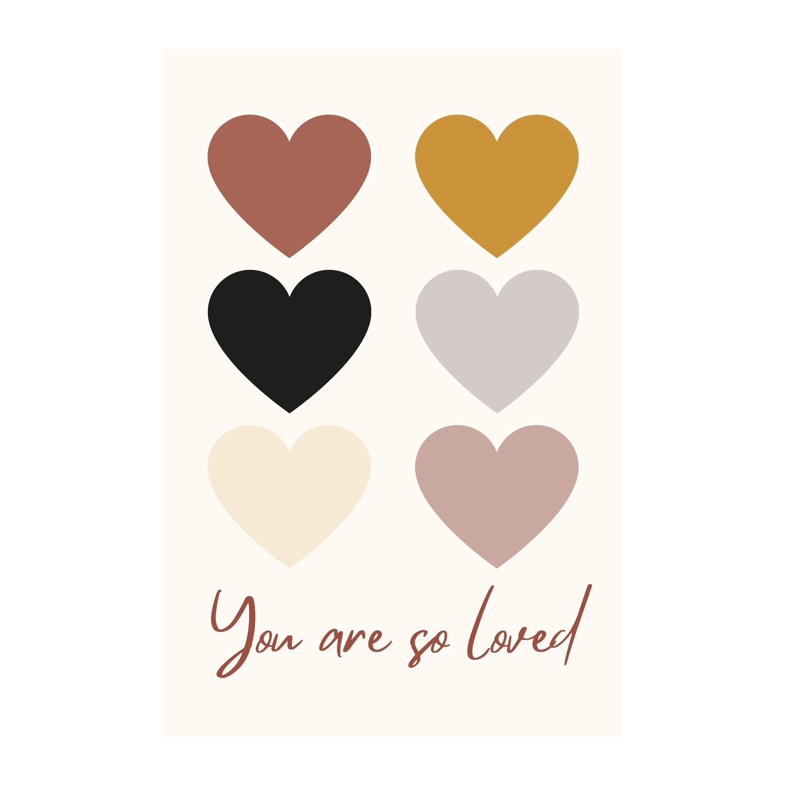 Boho Heart Wall Art Wall Art