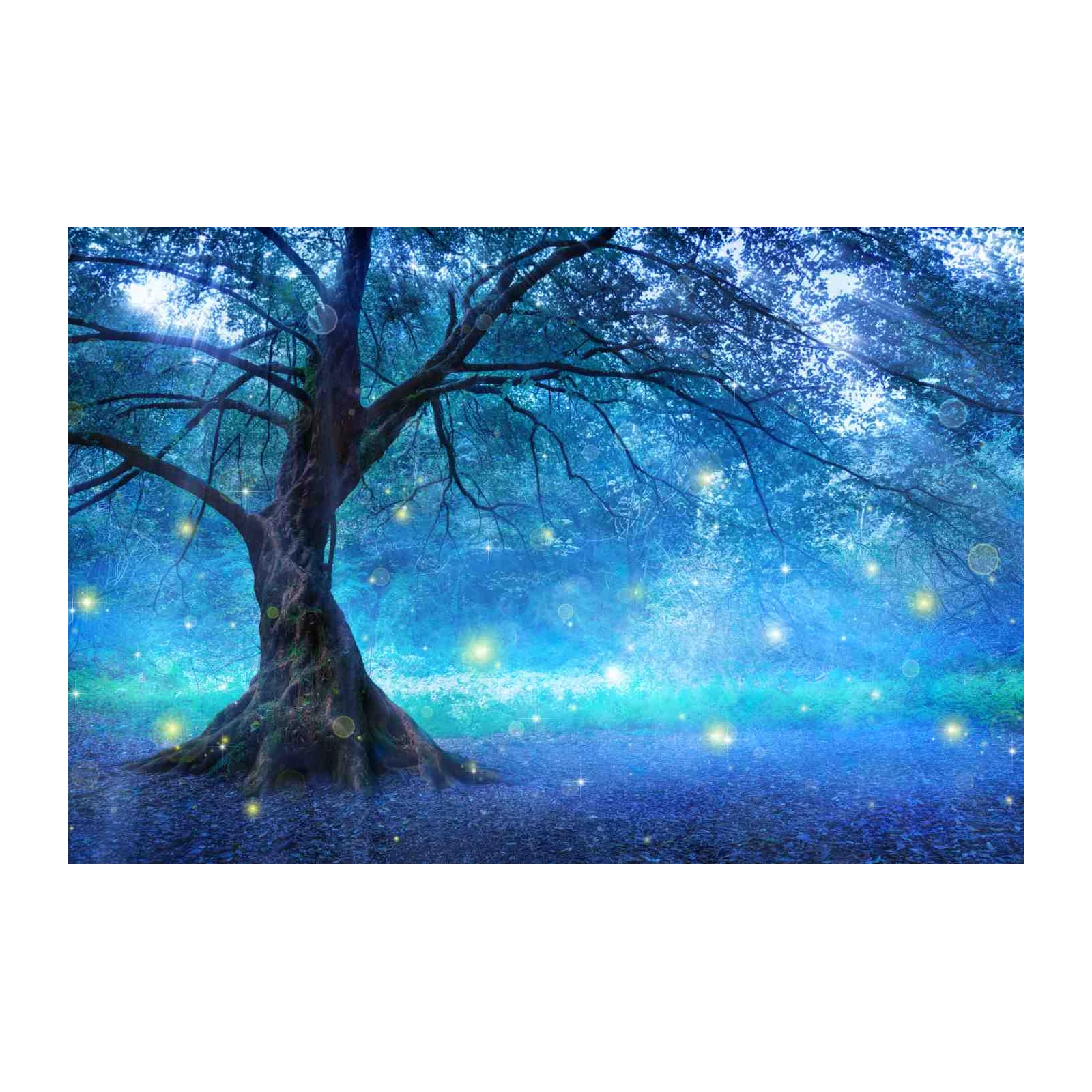 Enchanted Forest Magical Tree Wall Art