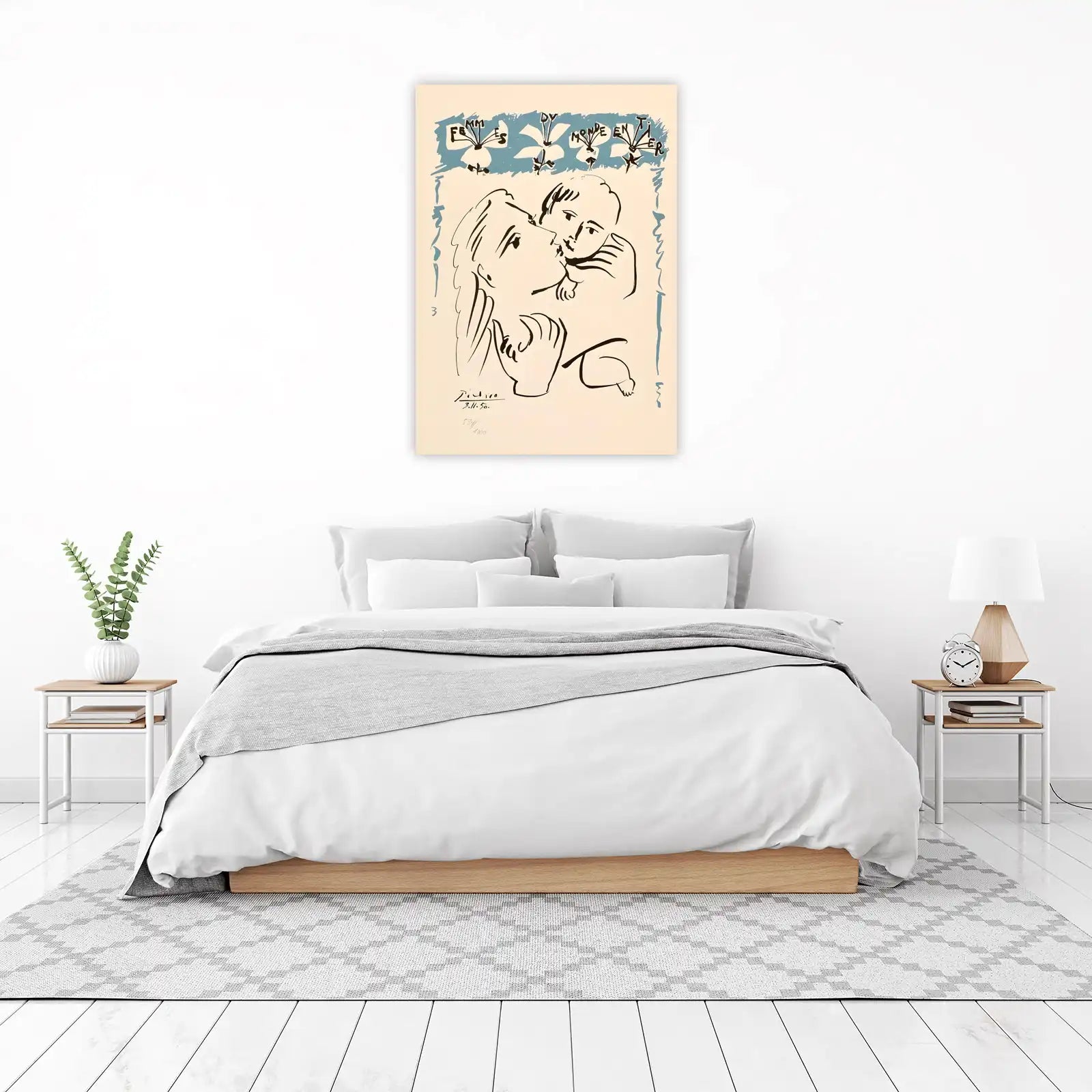 Picasso Mother and Child Art Wall Art