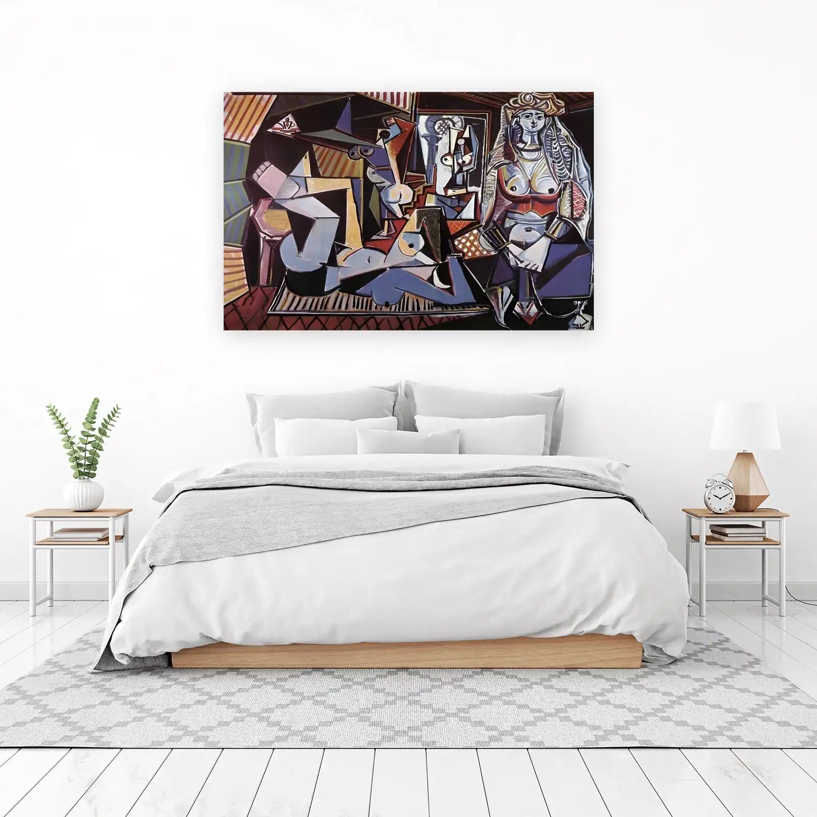 Picasso's Les Femmes d'Alger Wall Art