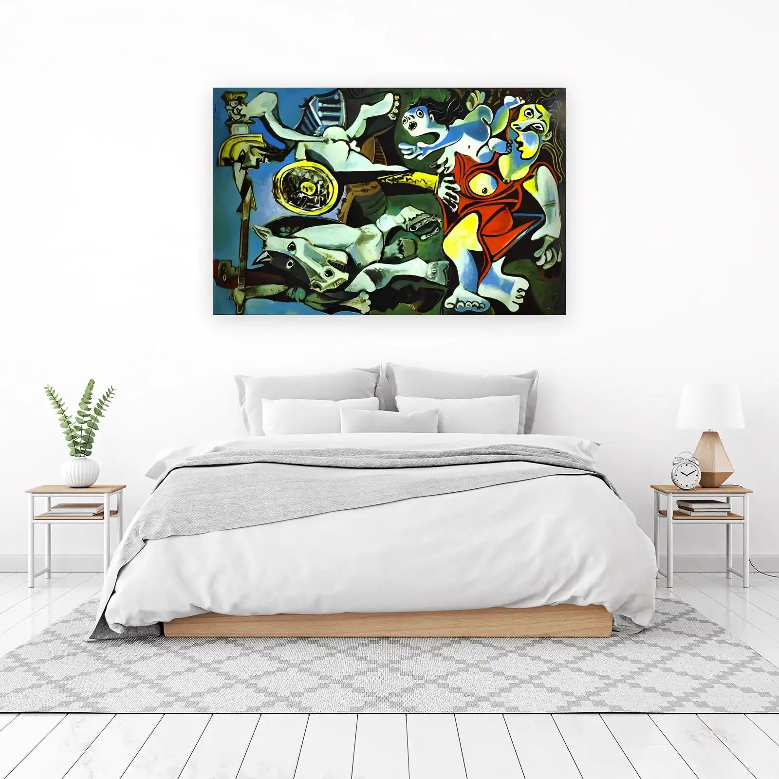 Expressive Figures & Horse Wall Art