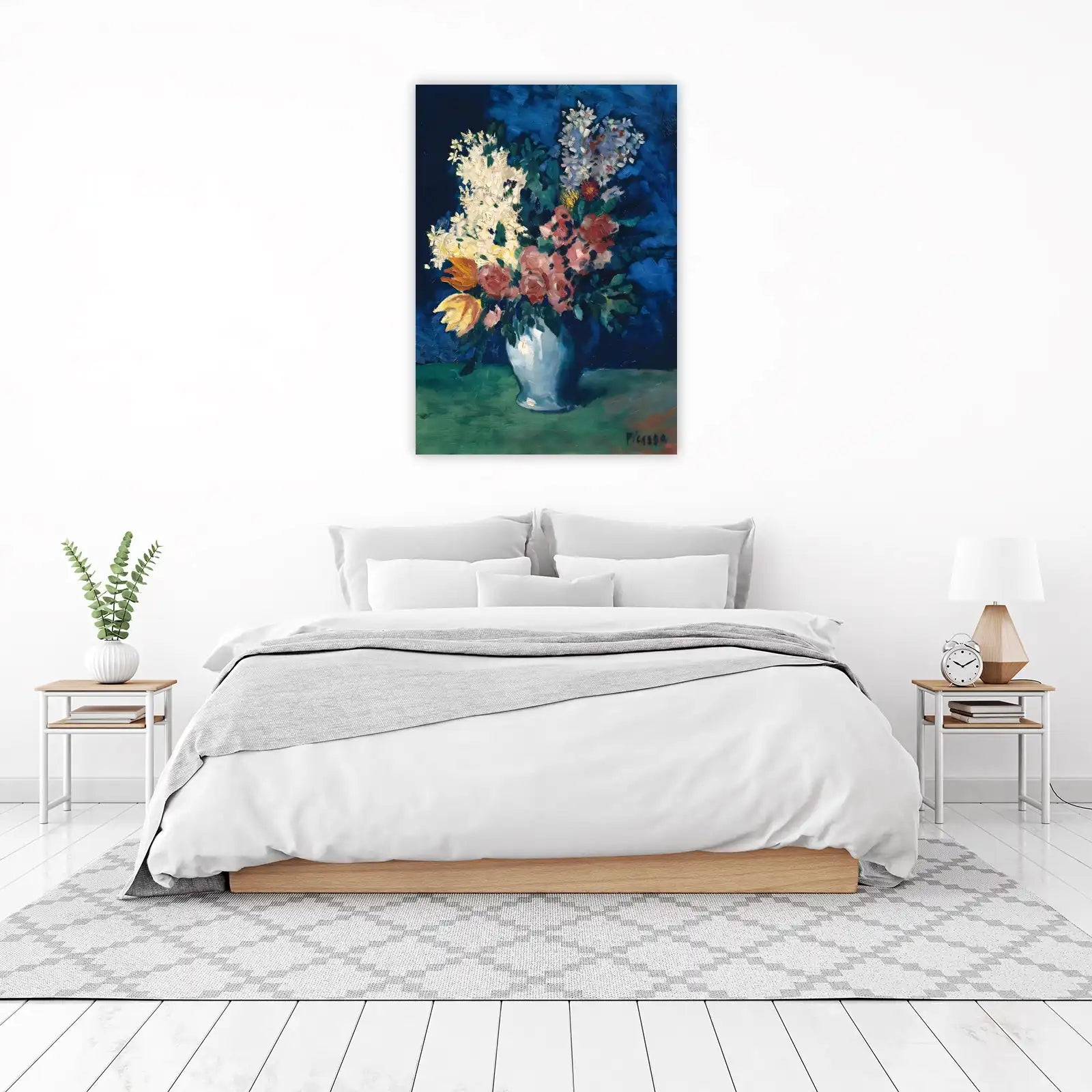 Vibrant Floral Still Life Wall Art