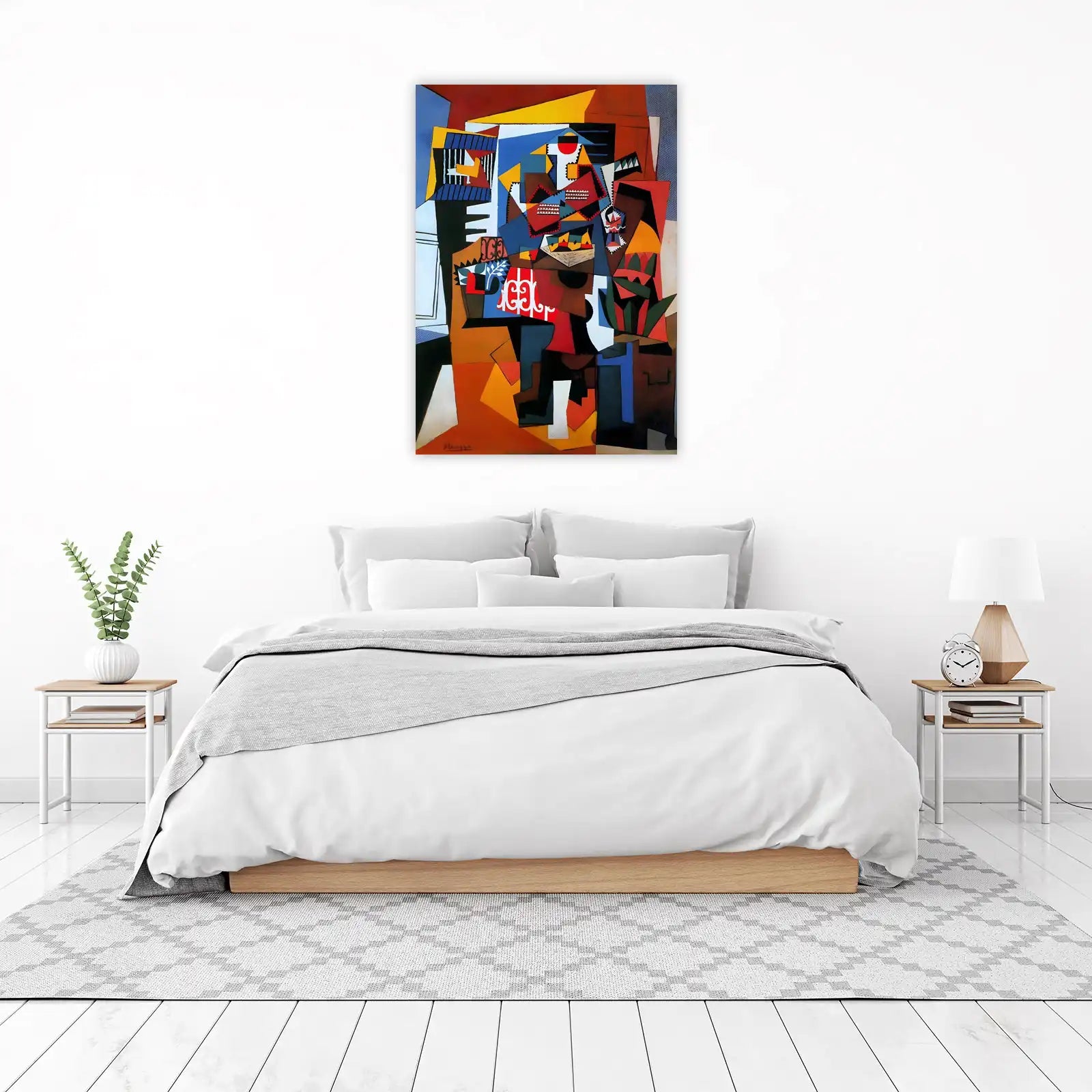Abstract Geometric Shapes Wall Art