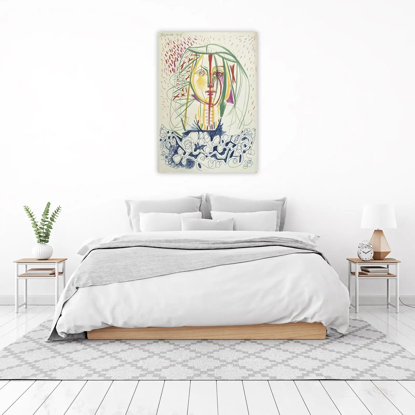Abstract Portrait Wall Art Wall Art