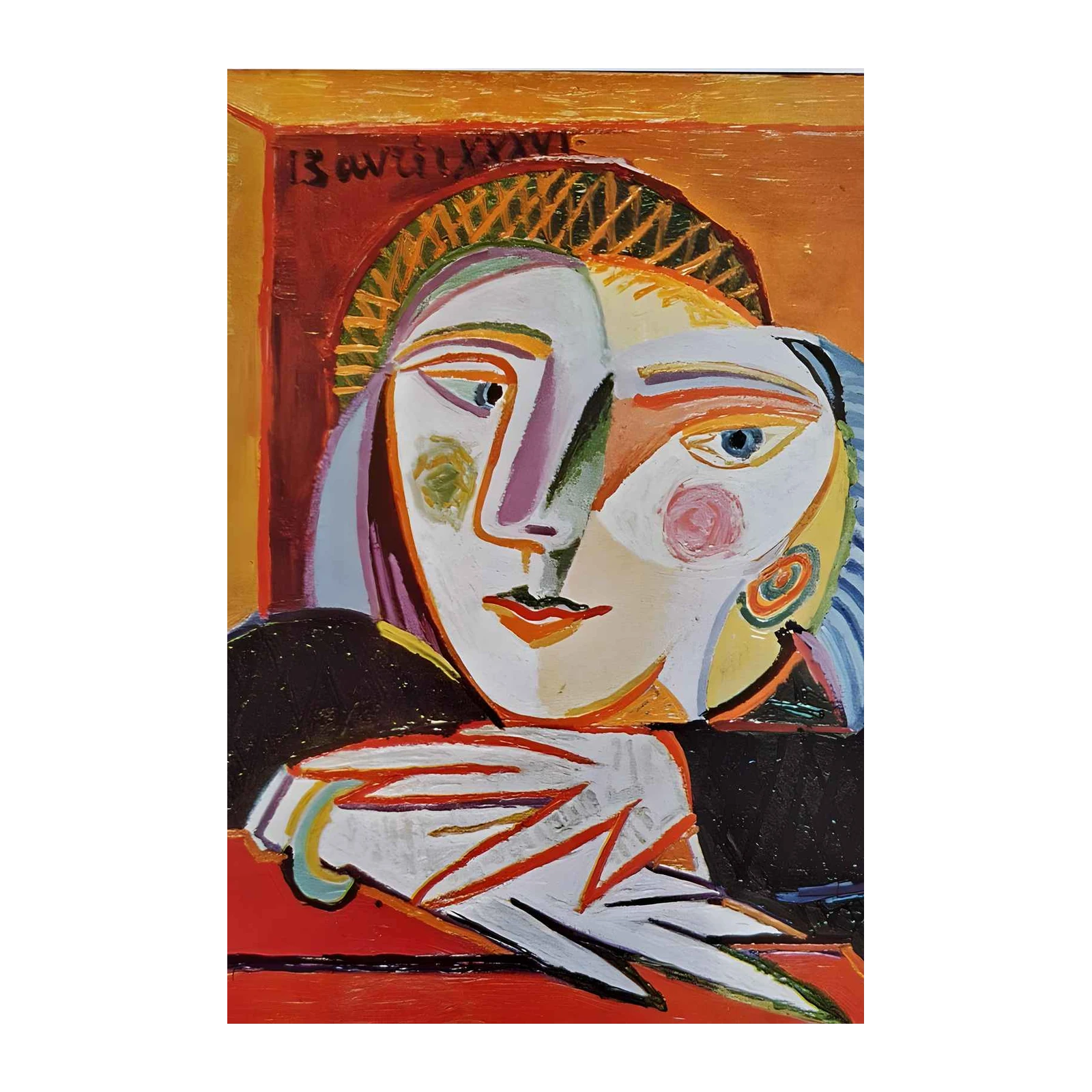 Abstract Portrait Art Wall Art - Modern Wall Decor