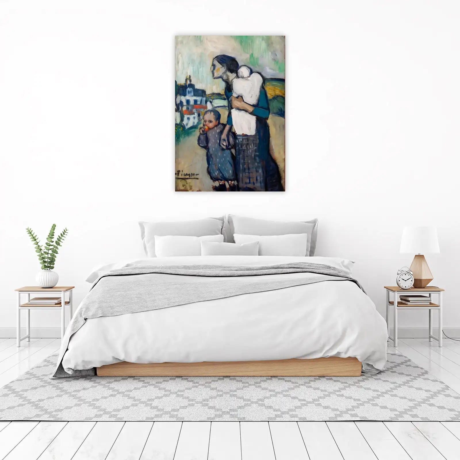 Mother and Child Embrace Wall Art