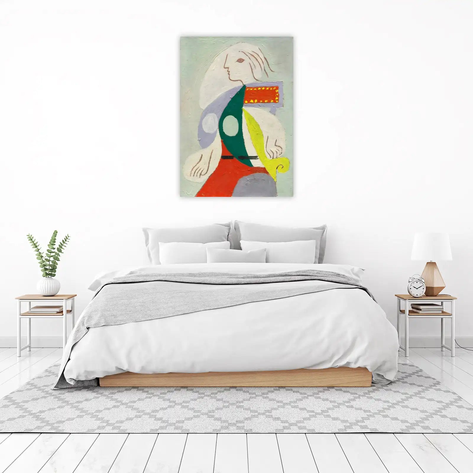 Modern Abstract Portrait Wall Art
