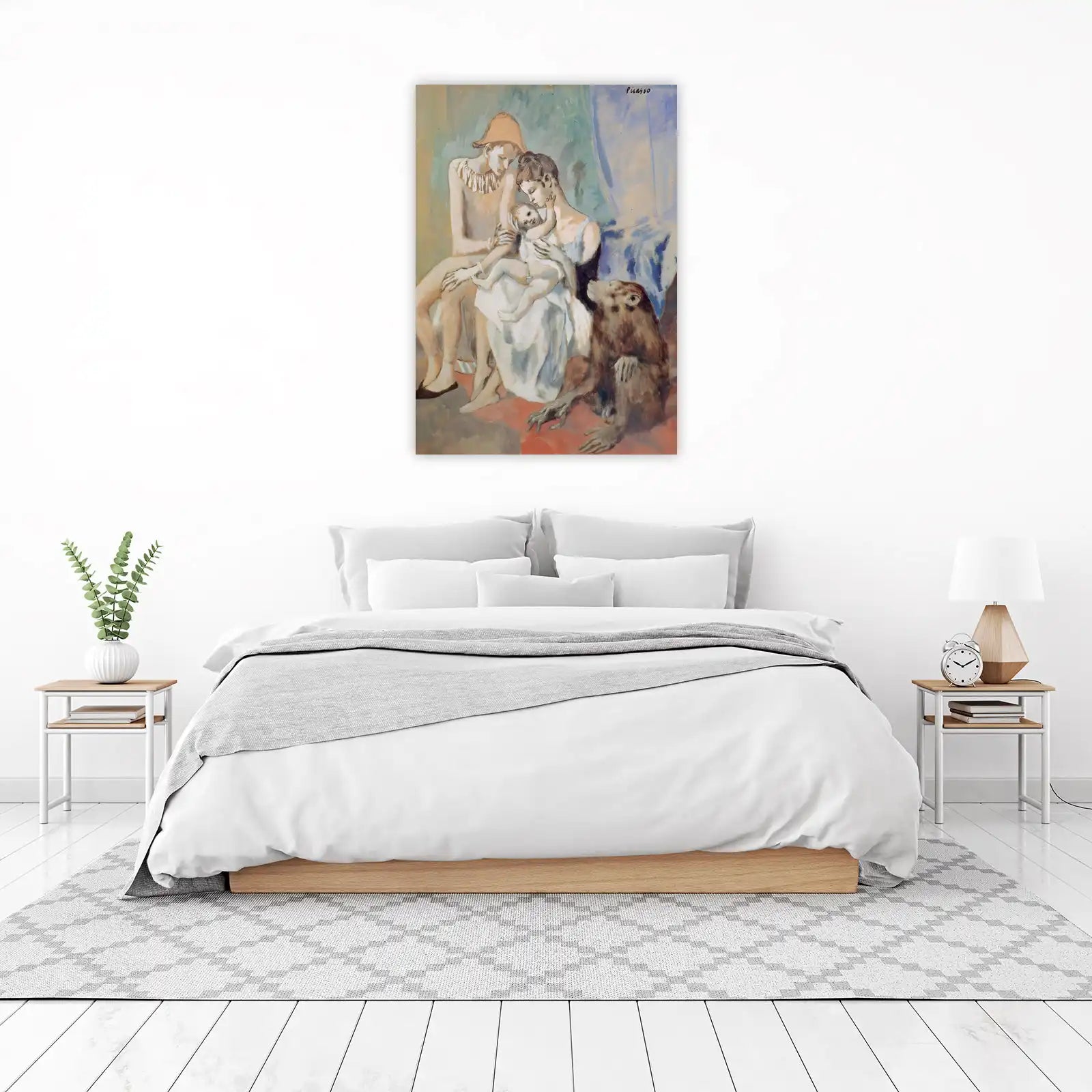Picasso Family with Monkey Wall Art