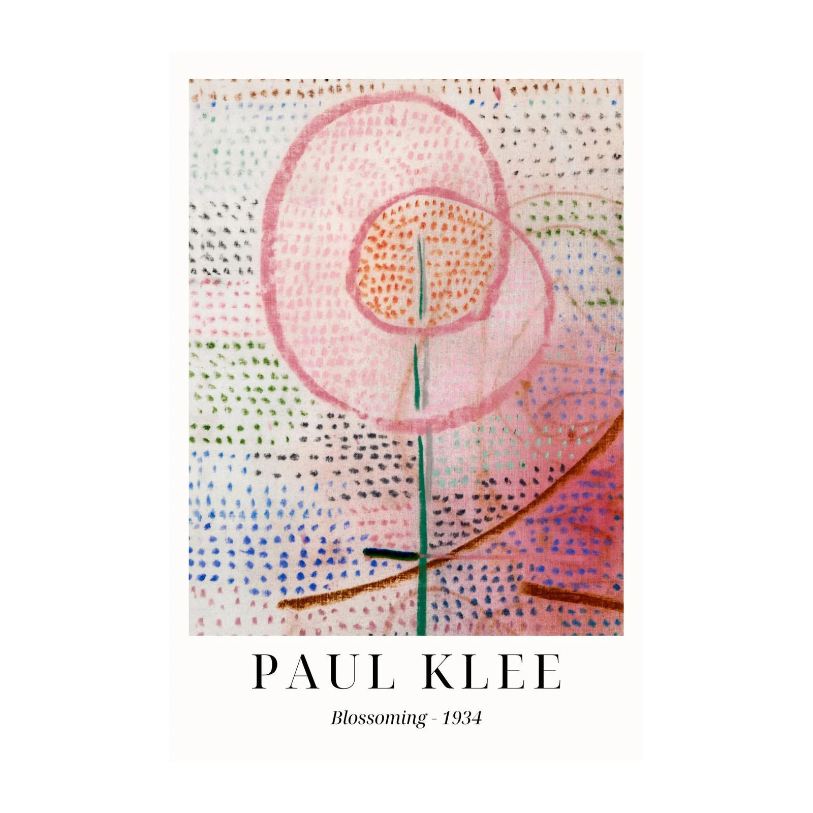 Paul Klee Blossoming Floral Wall Art