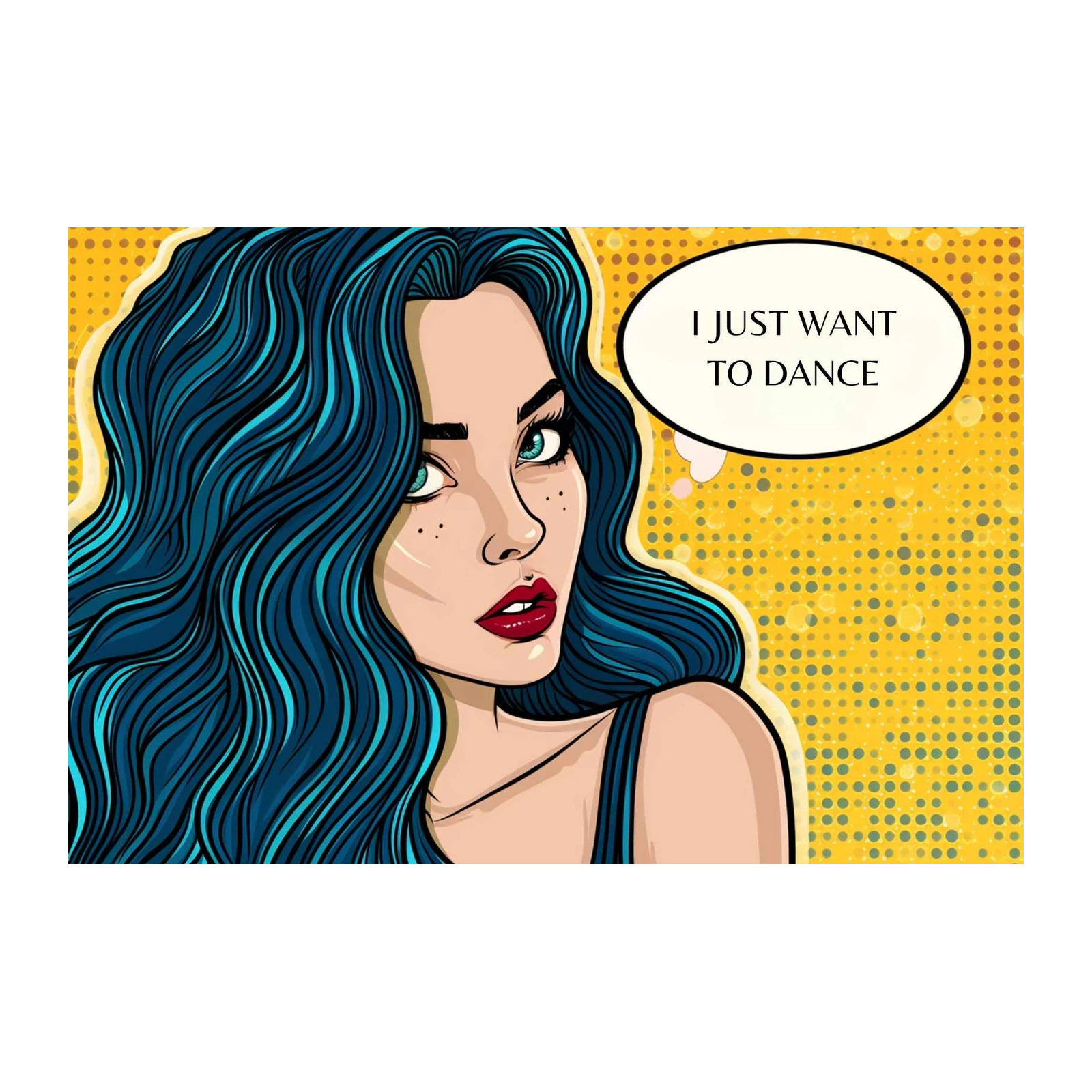 Pop Art Diva "Dance" Wall Art