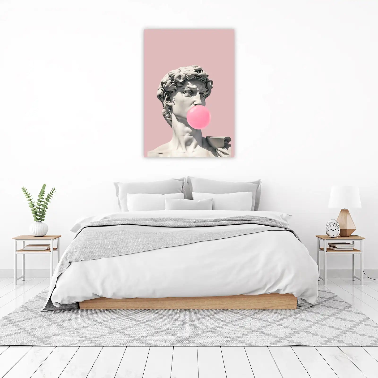 David Bubblegum Pop Art Wall Art