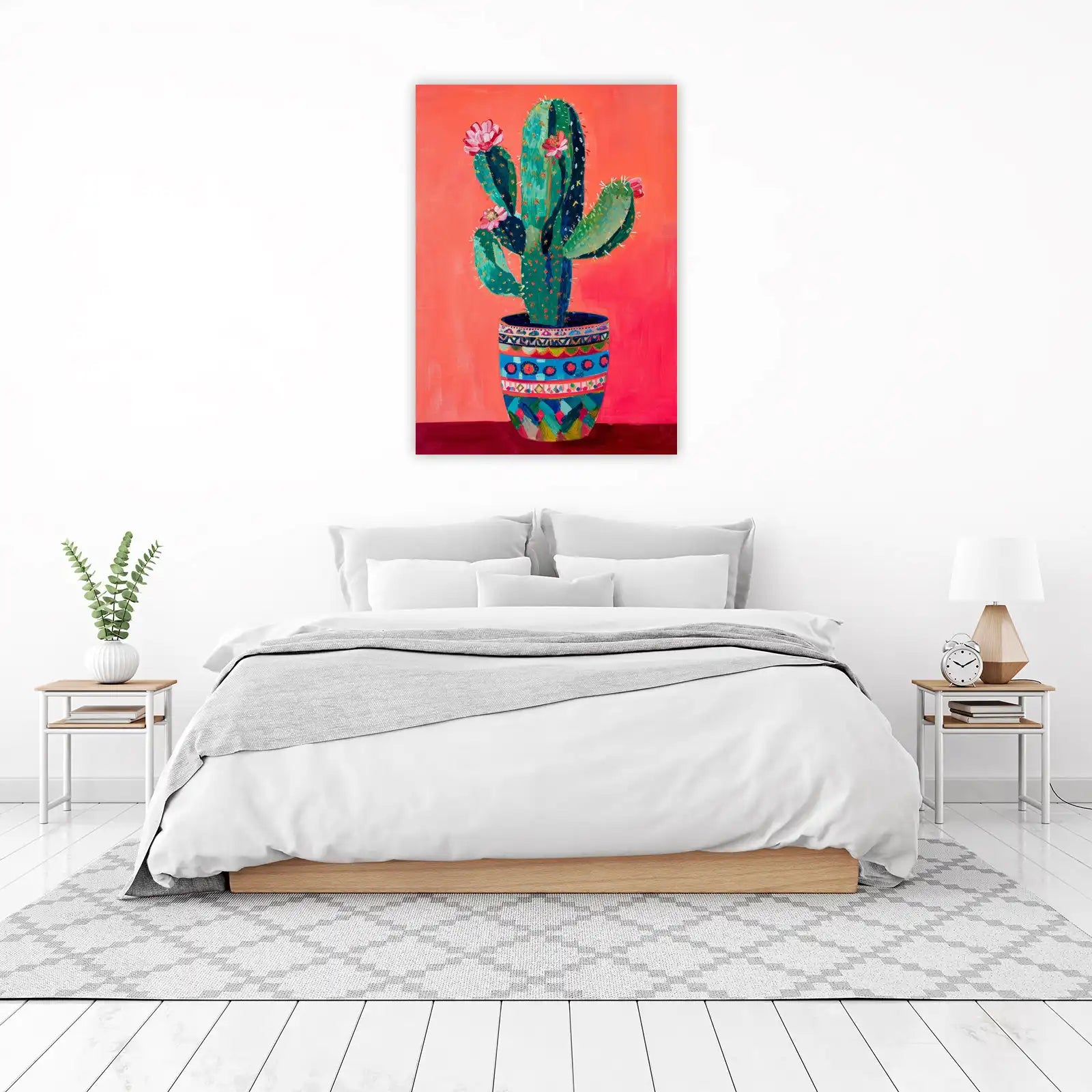Boho Cactus Fiesta Wall Art