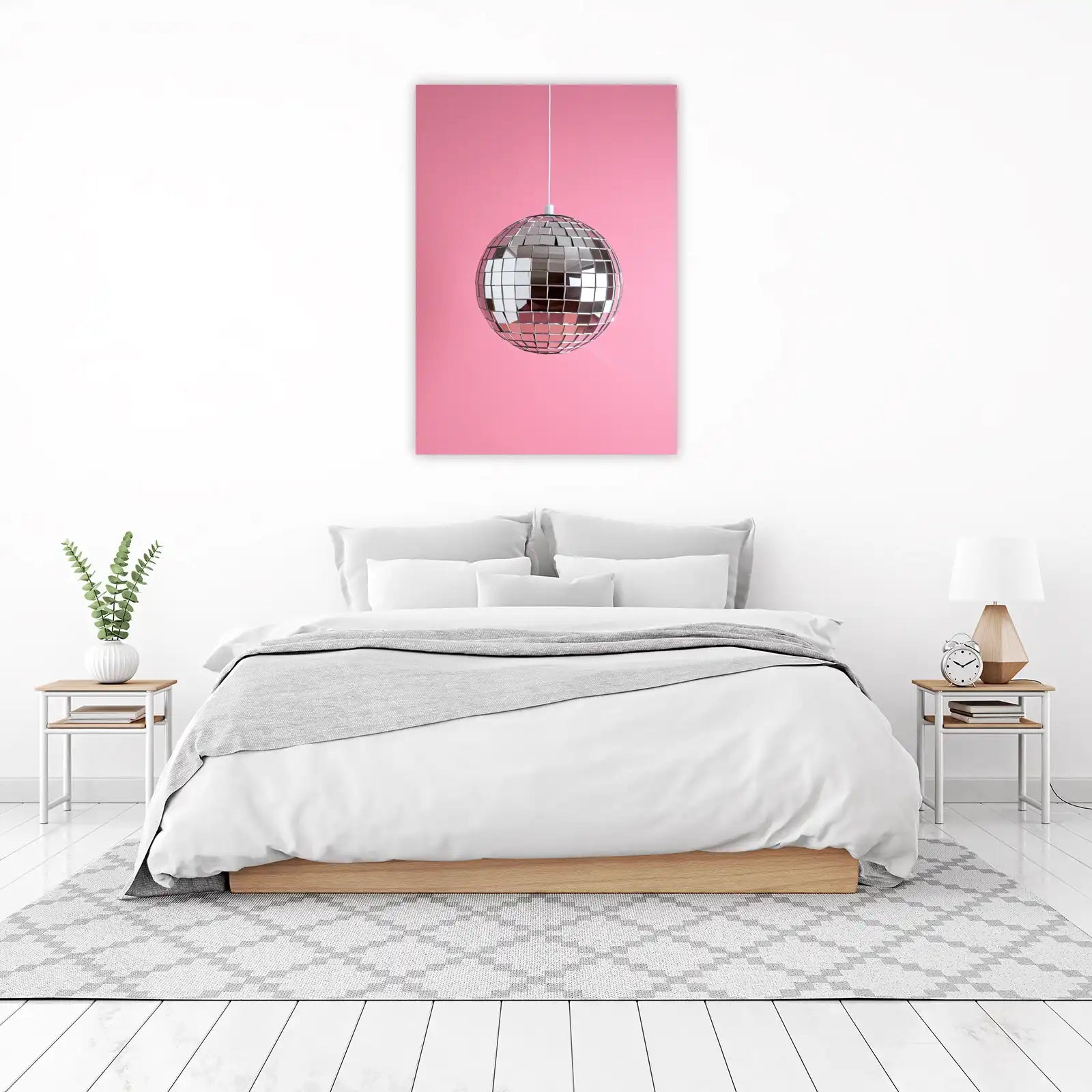 Retro Disco Ball Wall Art Wall Art
