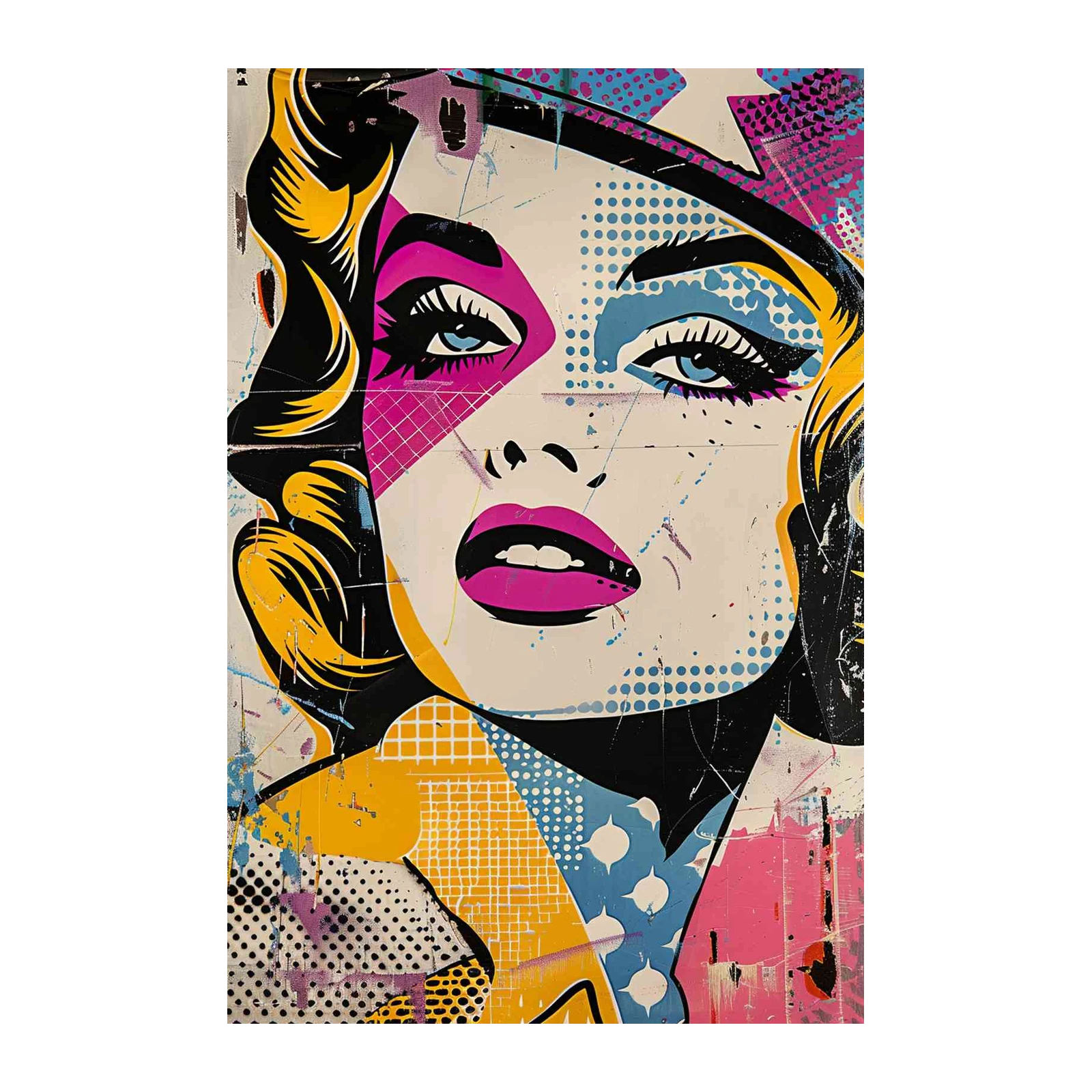 Pop Art Marilyn Monroe Wall Art
