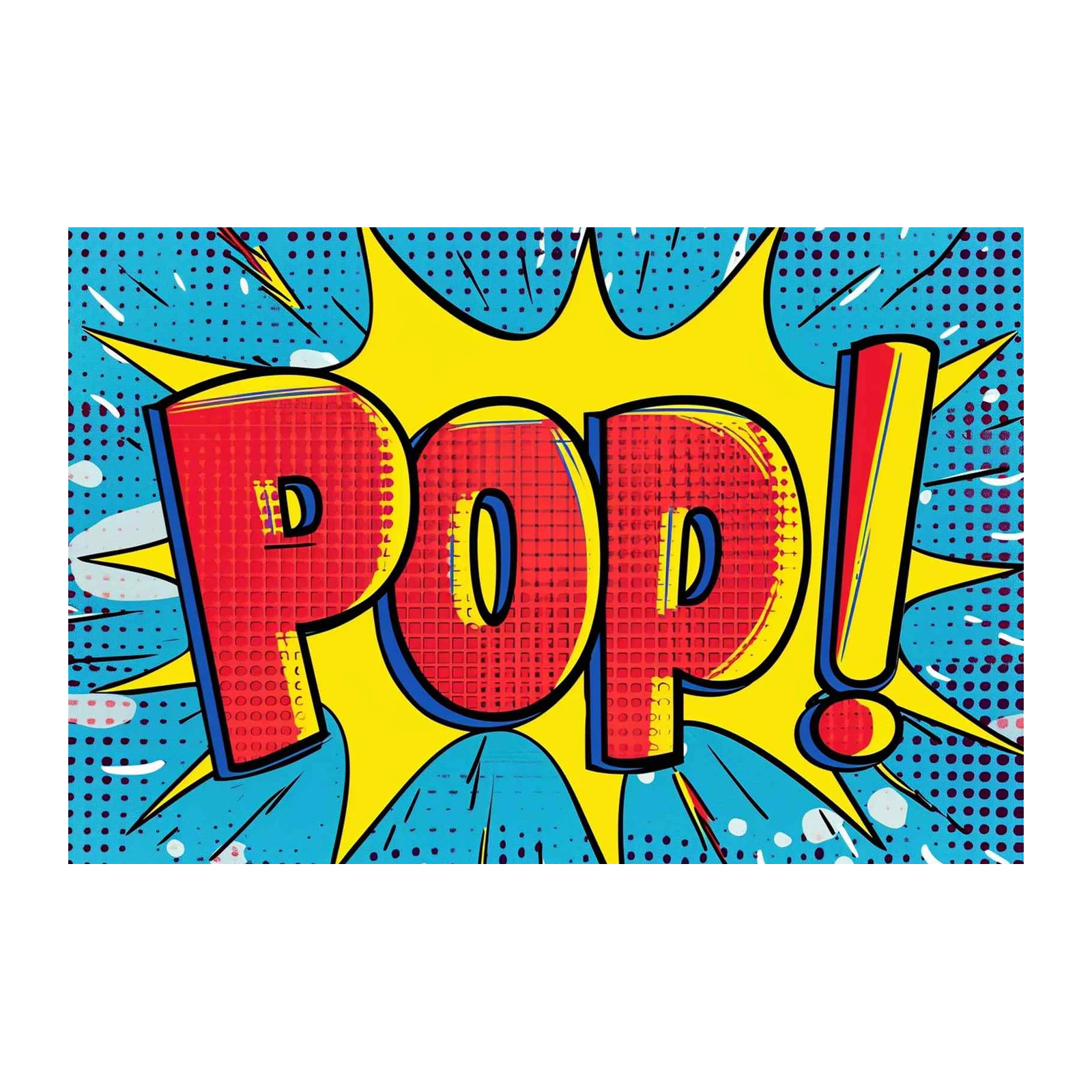 Retro Comic POP! Wall Art Wall Art