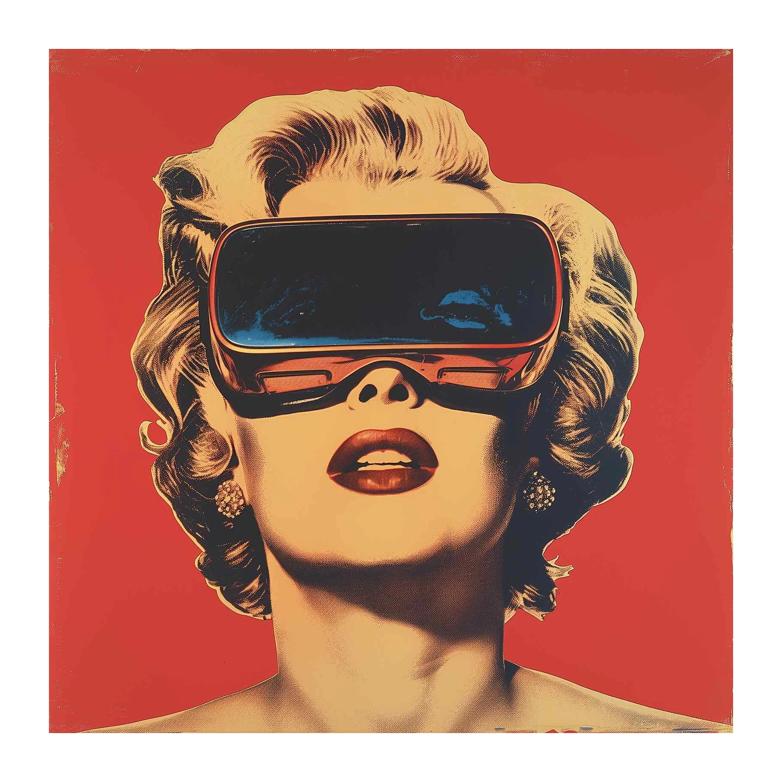 Pop Art Glam VR Marilyn Wall Art