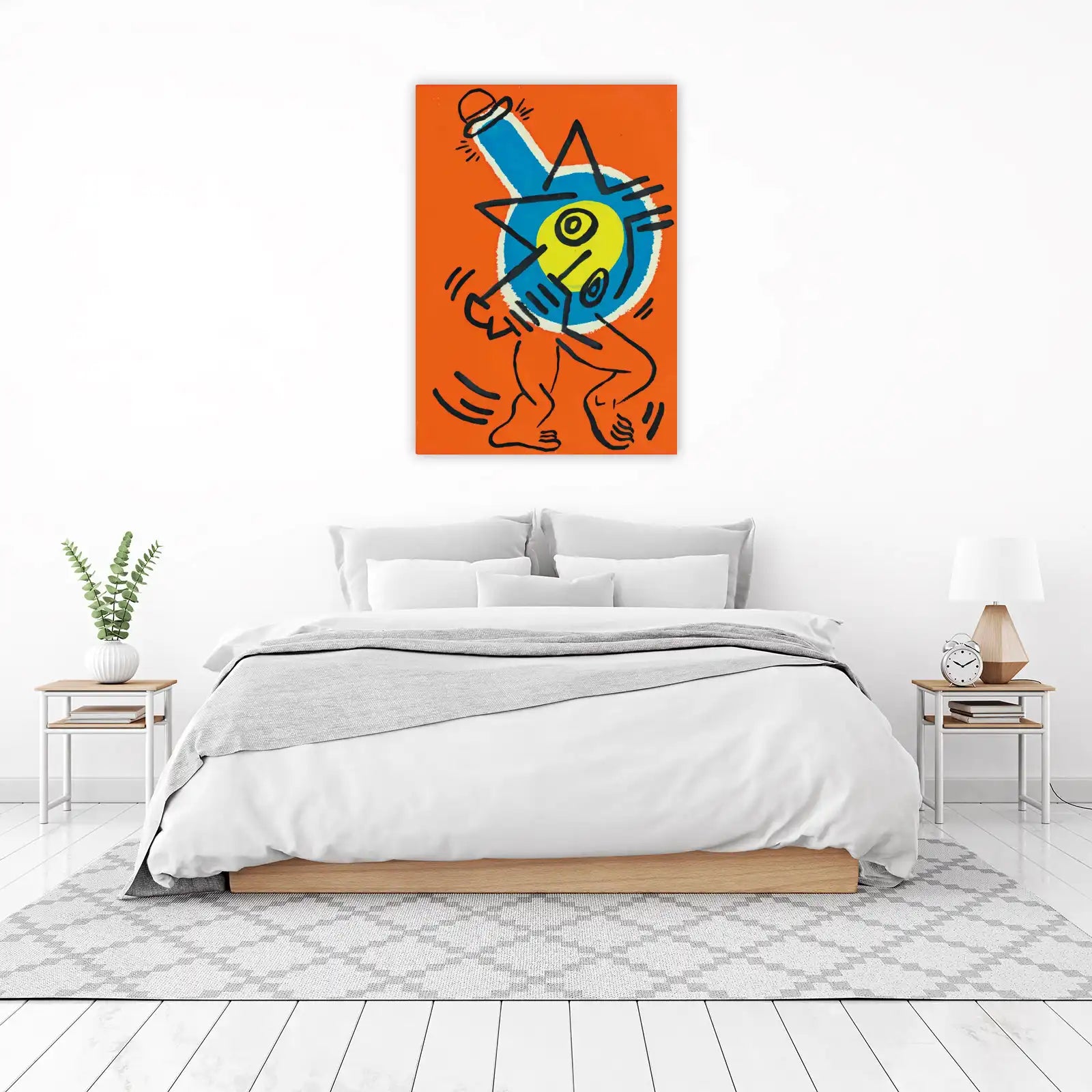Vibrant Dancing Figure Pop Art Wall Art