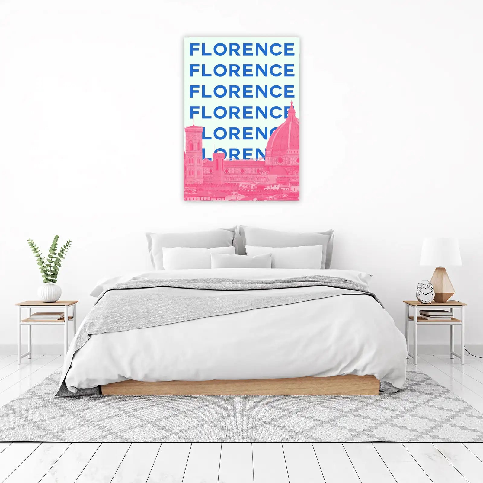Florence Cityscape Pop Art Wall Art