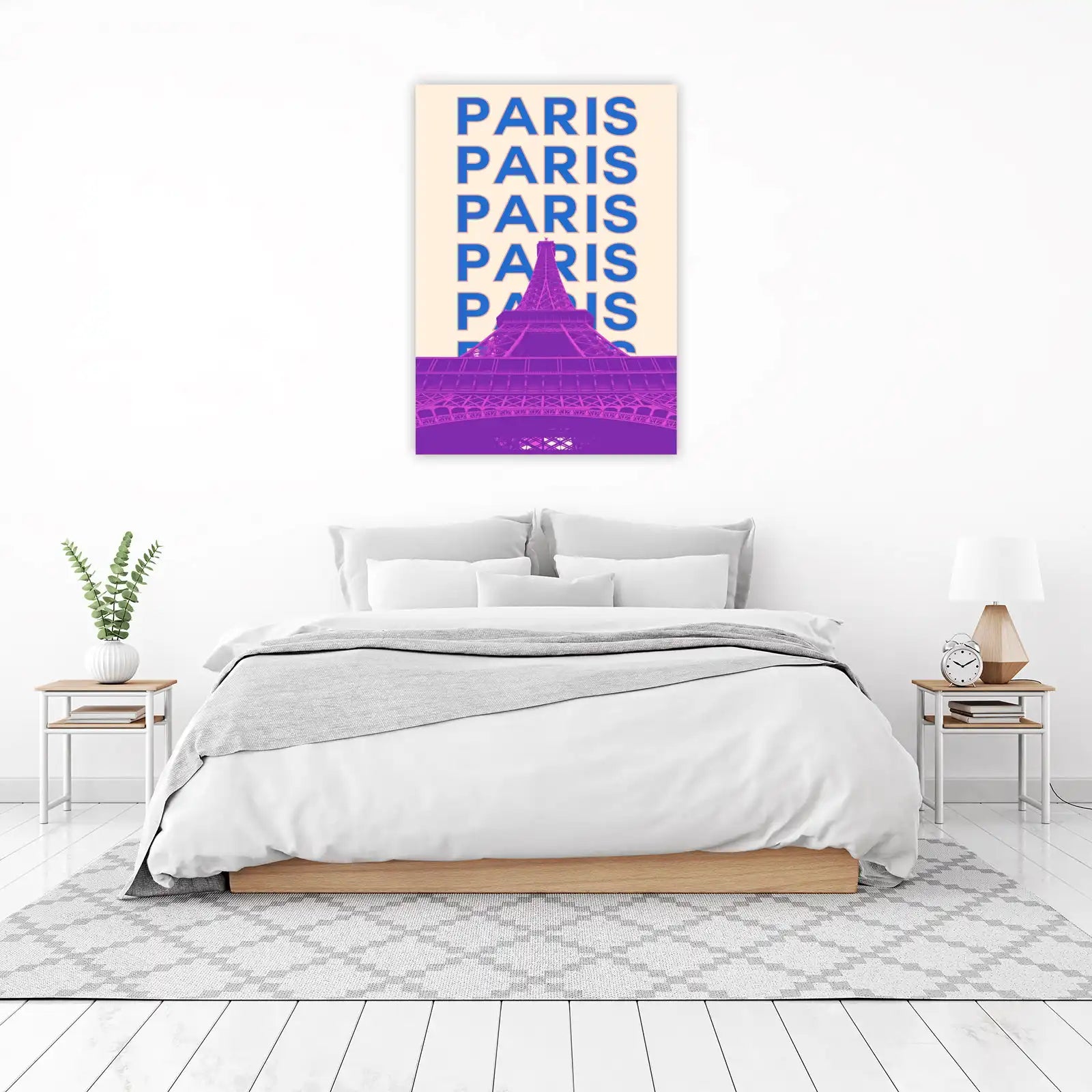 Paris Eiffel Tower Pop Art Wall Art