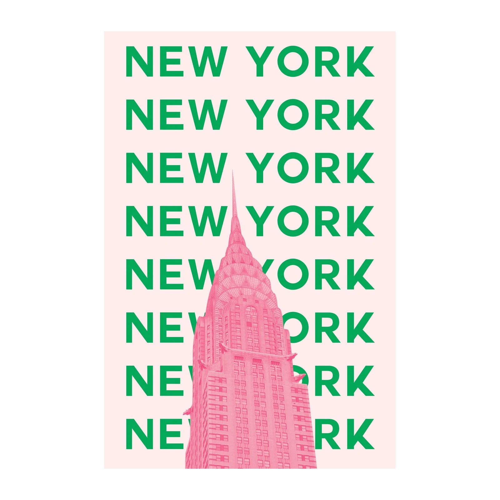 Modern New York Chrysler Building Wall Art