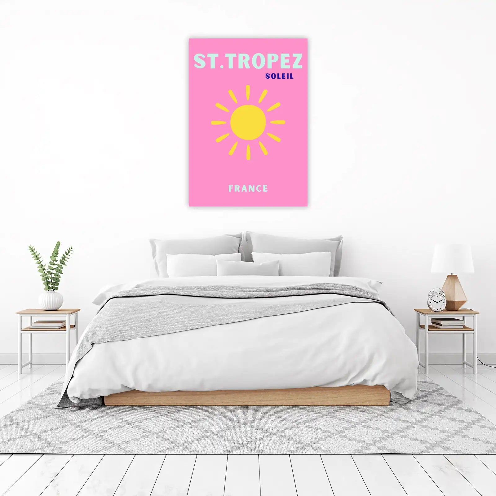 St. Tropez Soleil Sun Wall Art