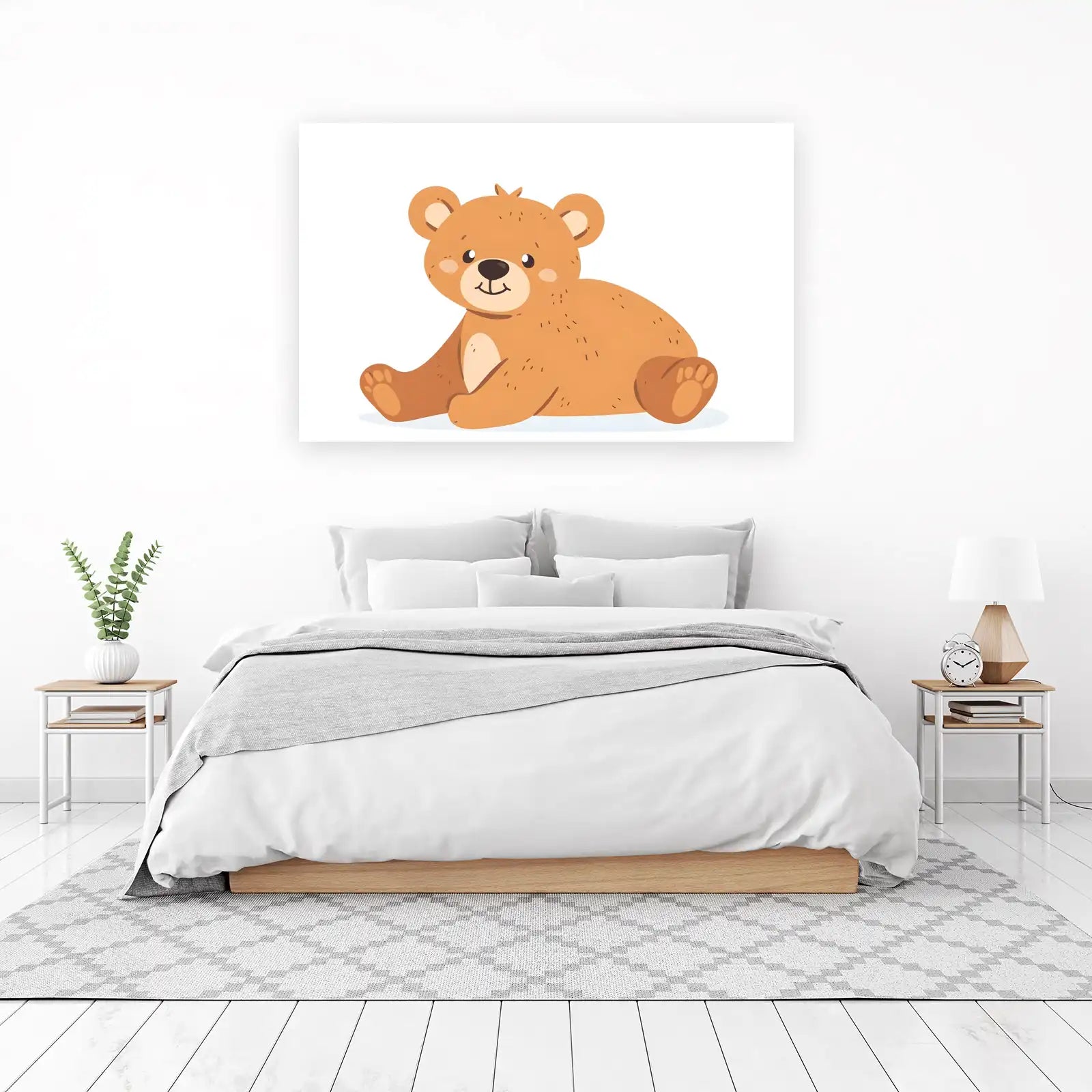 Adorable Teddy Bear Nursery Wall Art Wall Art