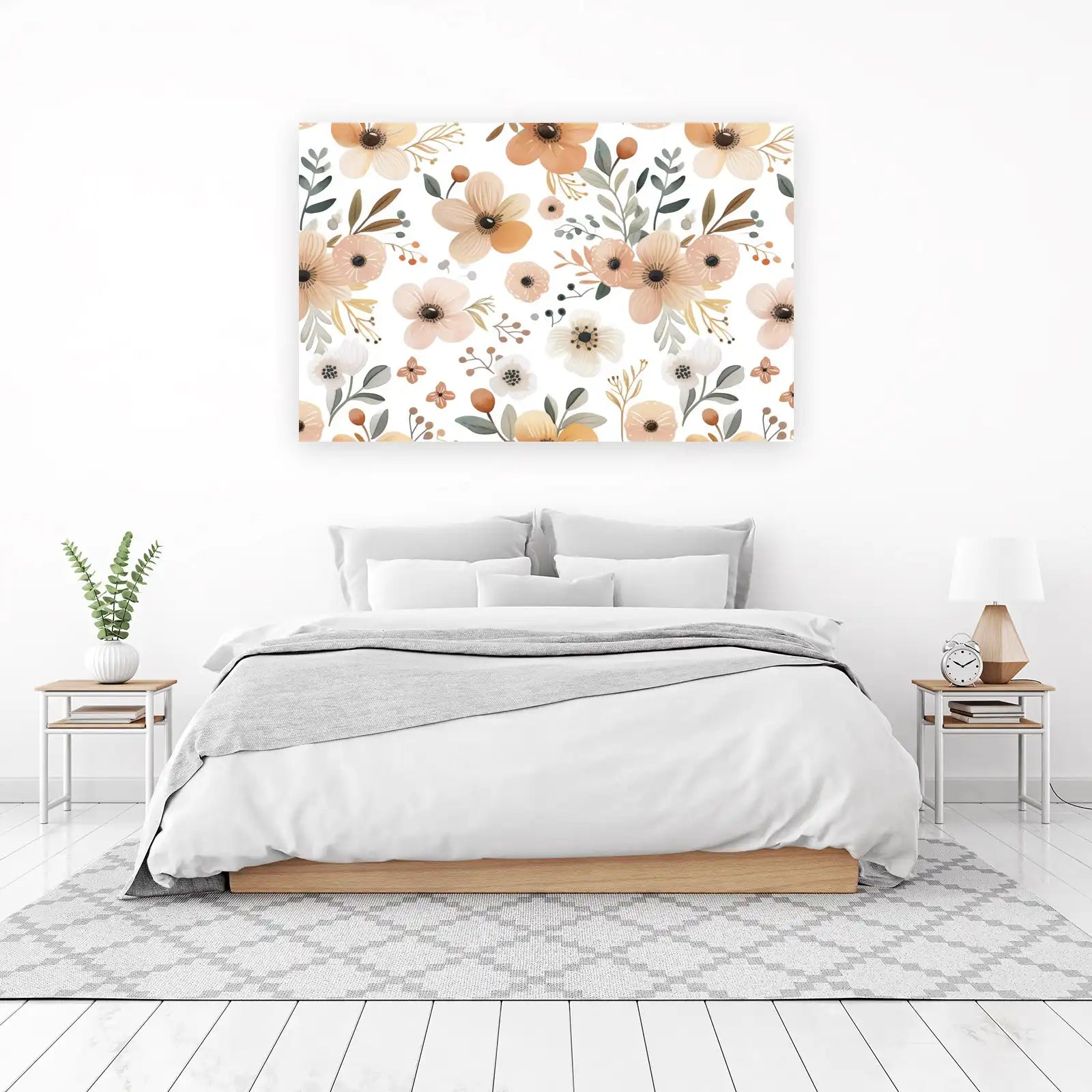 Bohemian Floral Dreams Wall Art