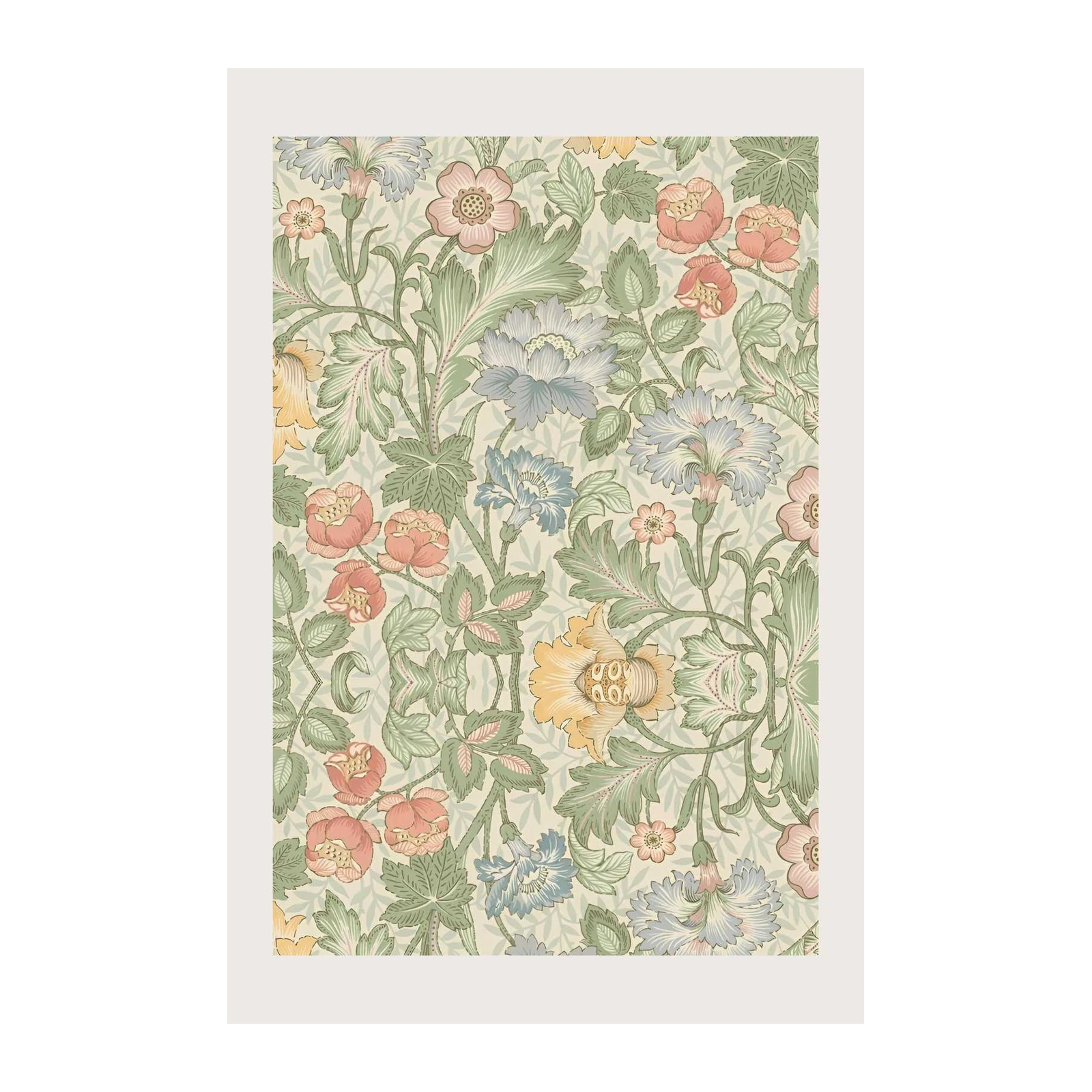 Vintage Floral Botanical Garden Wall Art